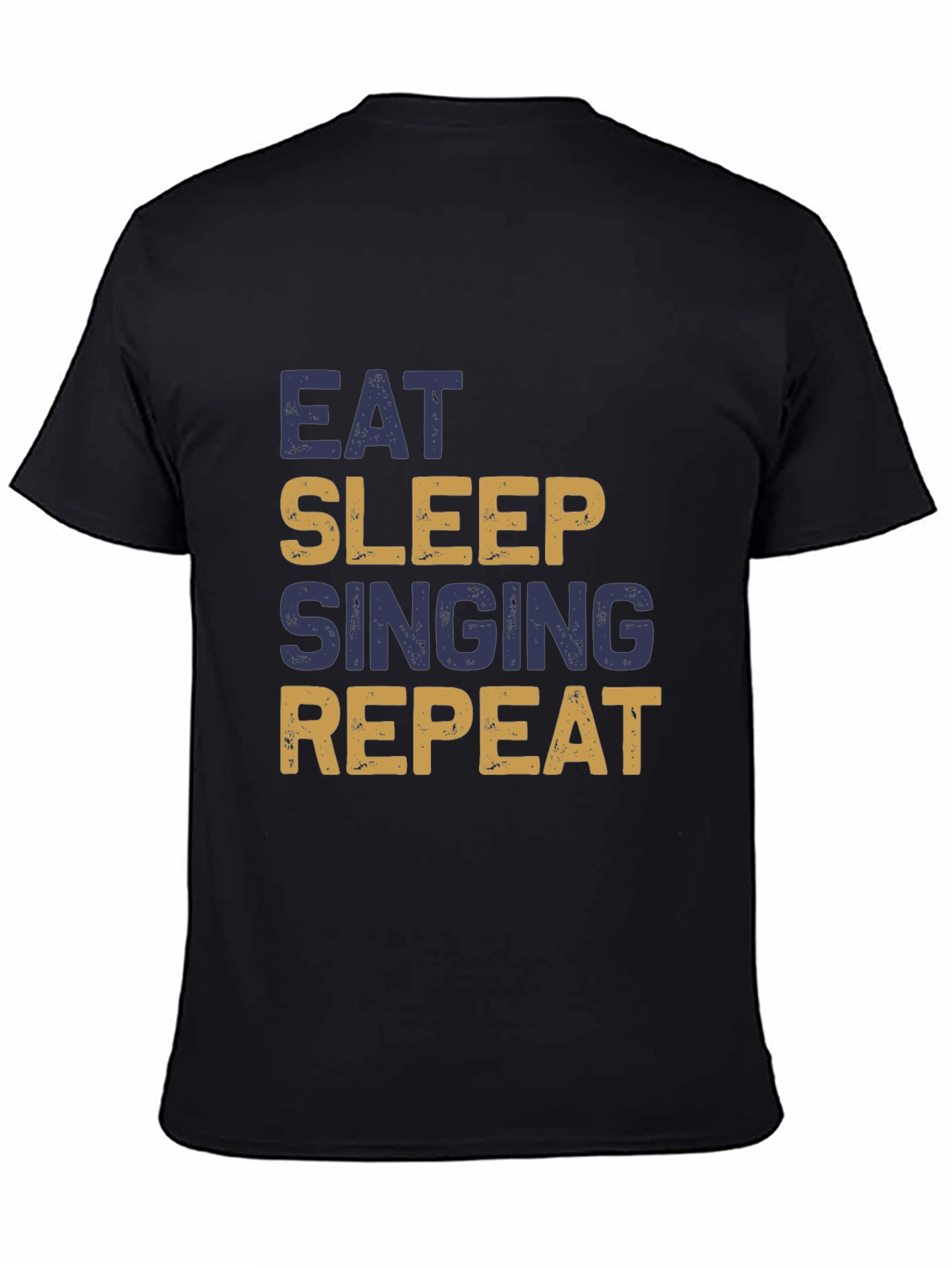 Eat Sleep Singing Repeat Graphic Tee