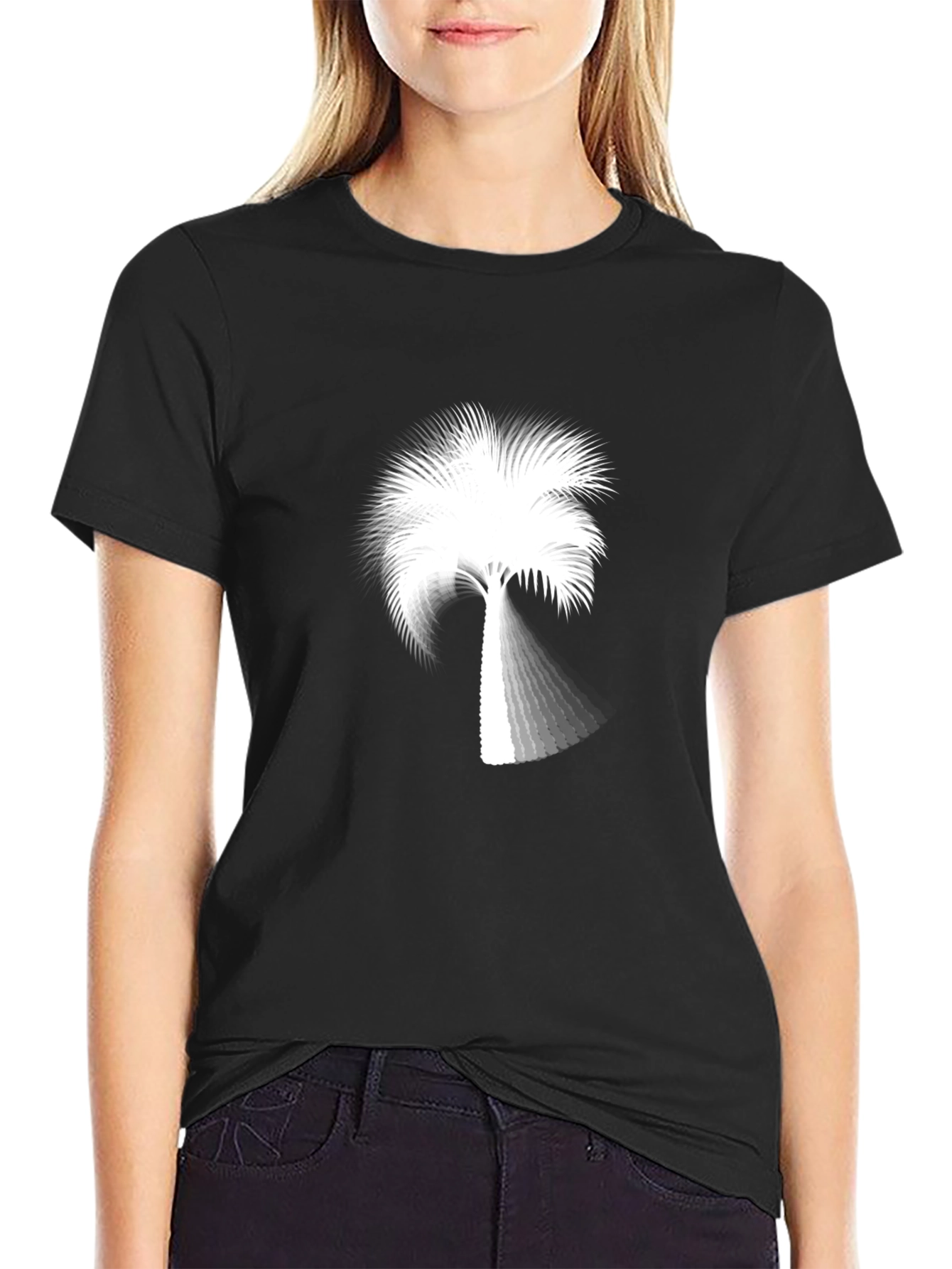 Palm Tree Graphic Tee - Casual Comfort