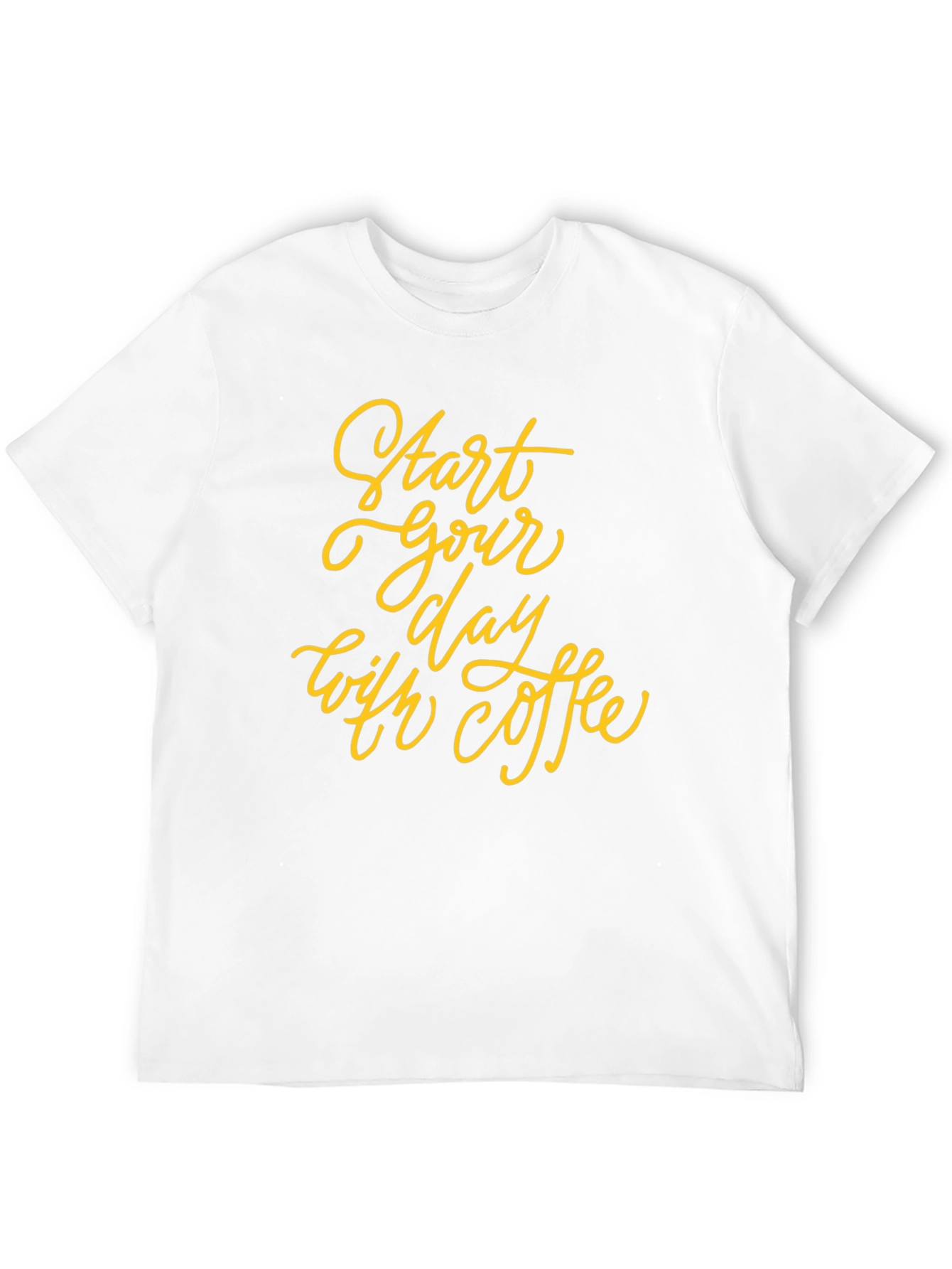 Start Your Day with Coffee Graphic Tee
