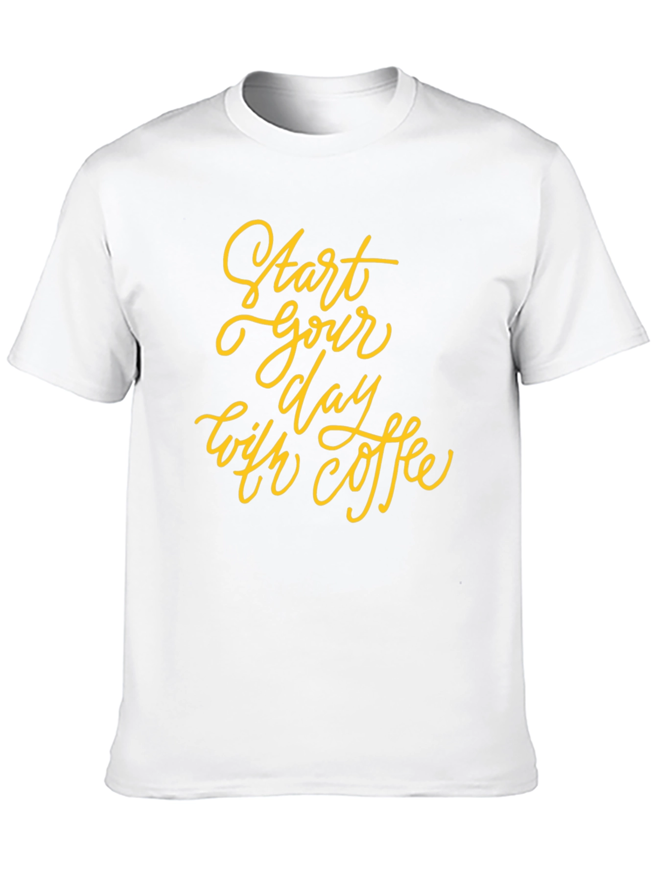 Start Your Day with Coffee Graphic Tee