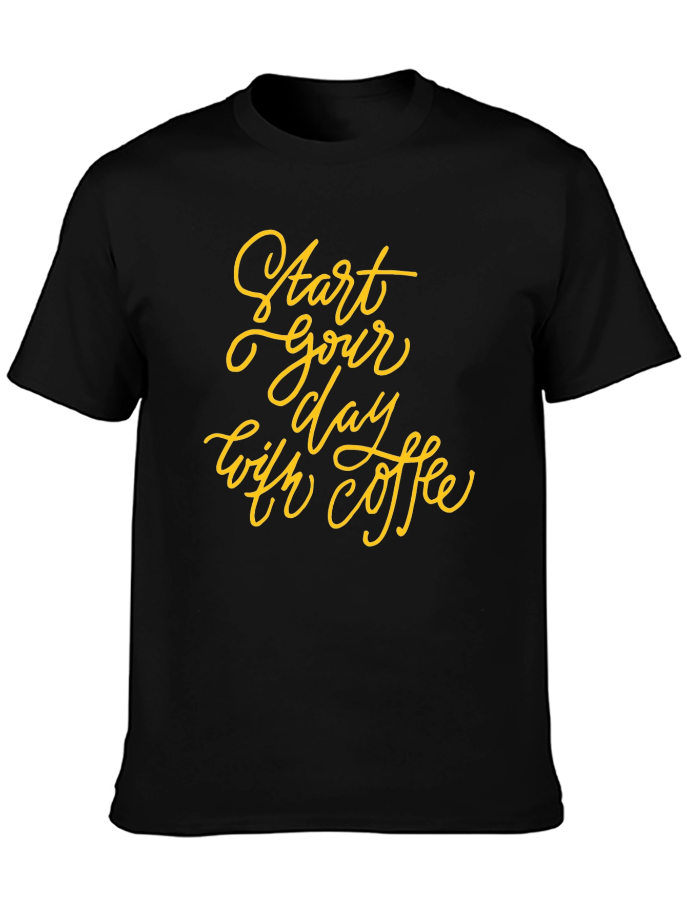 Start Your Day with Coffee Graphic Tee