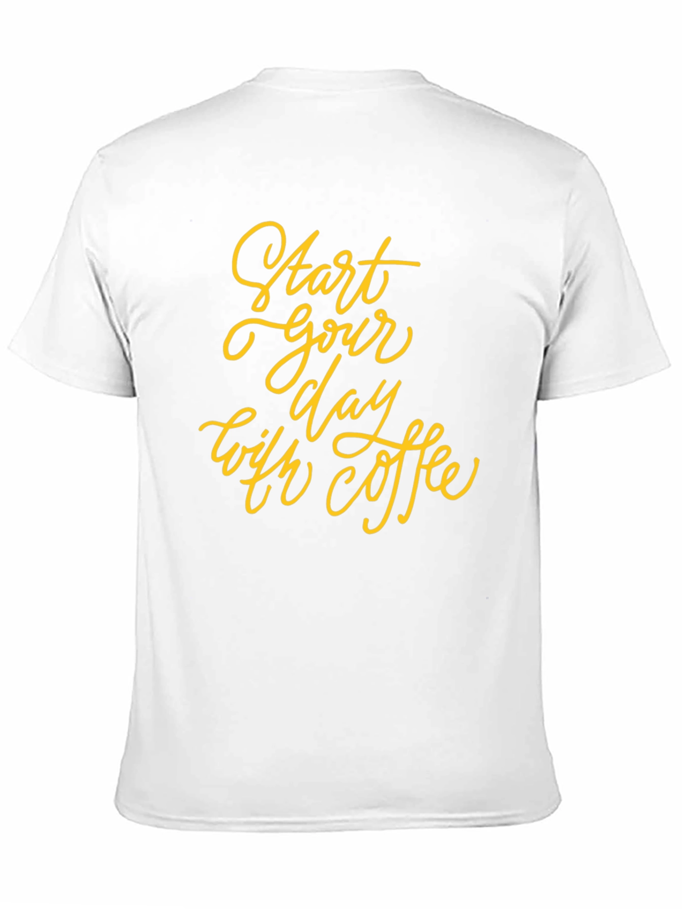 Start Your Day with Coffee Graphic Tee