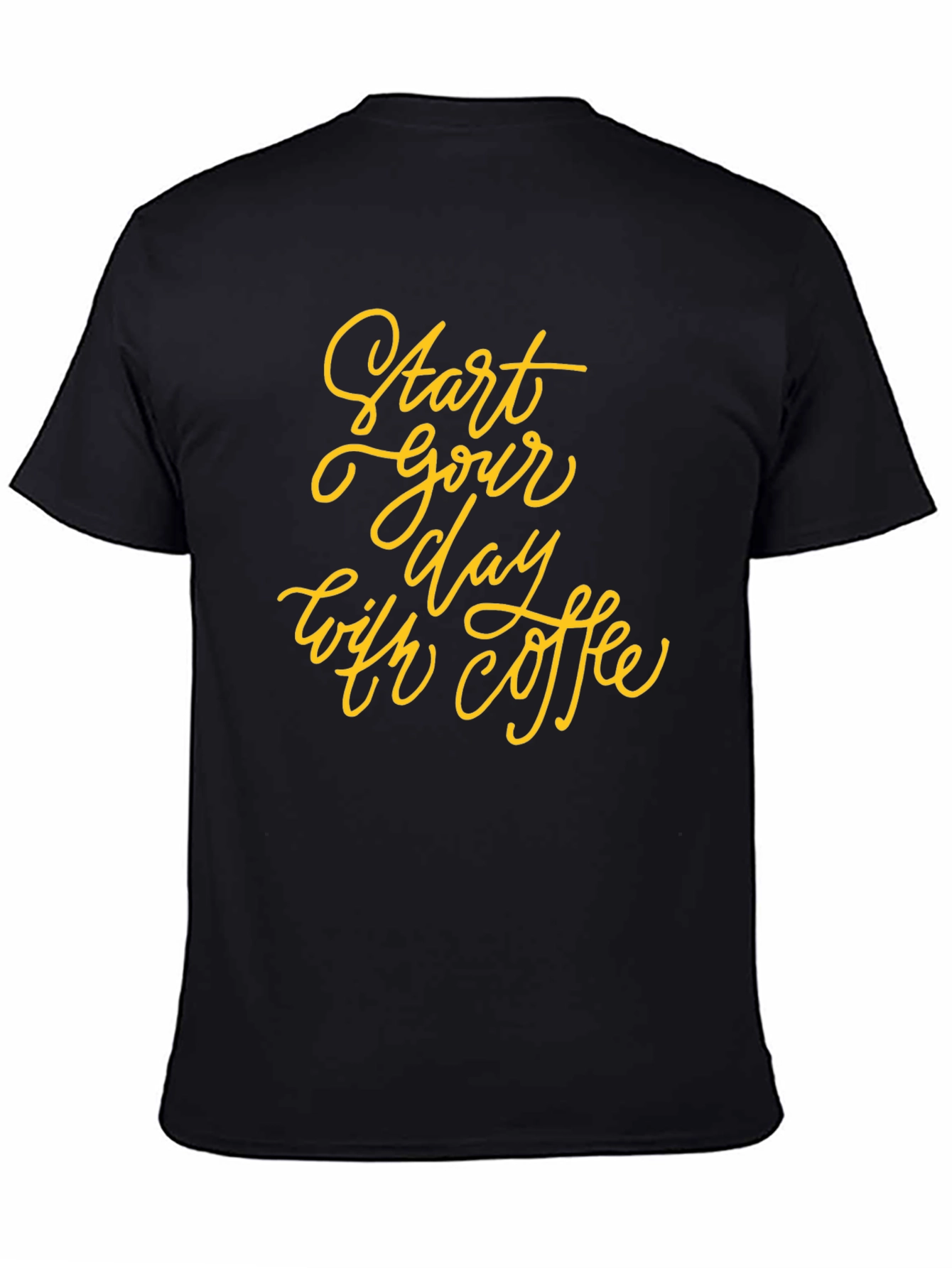 Start Your Day with Coffee Graphic Tee