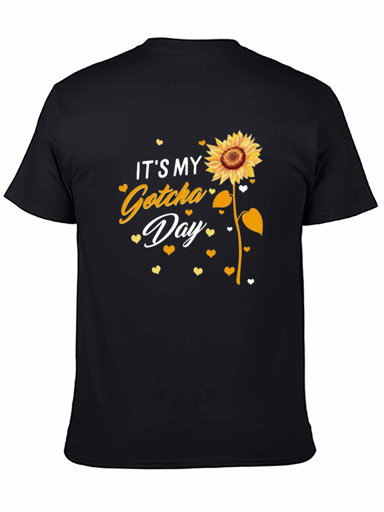 Its My Gotcha Day Sunflower Graphic Tee