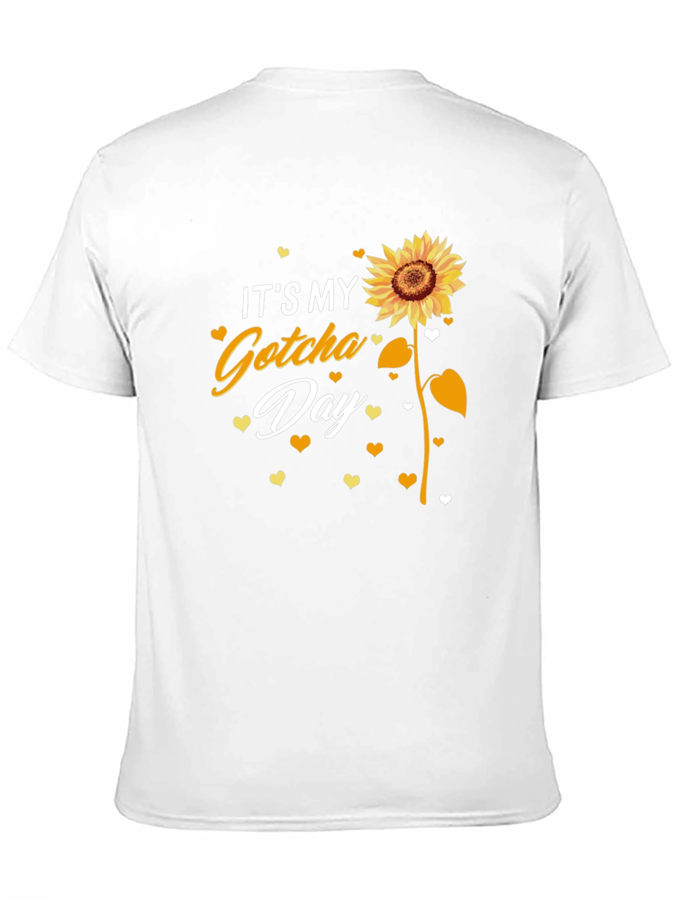 Its My Gotcha Day Sunflower Graphic Tee