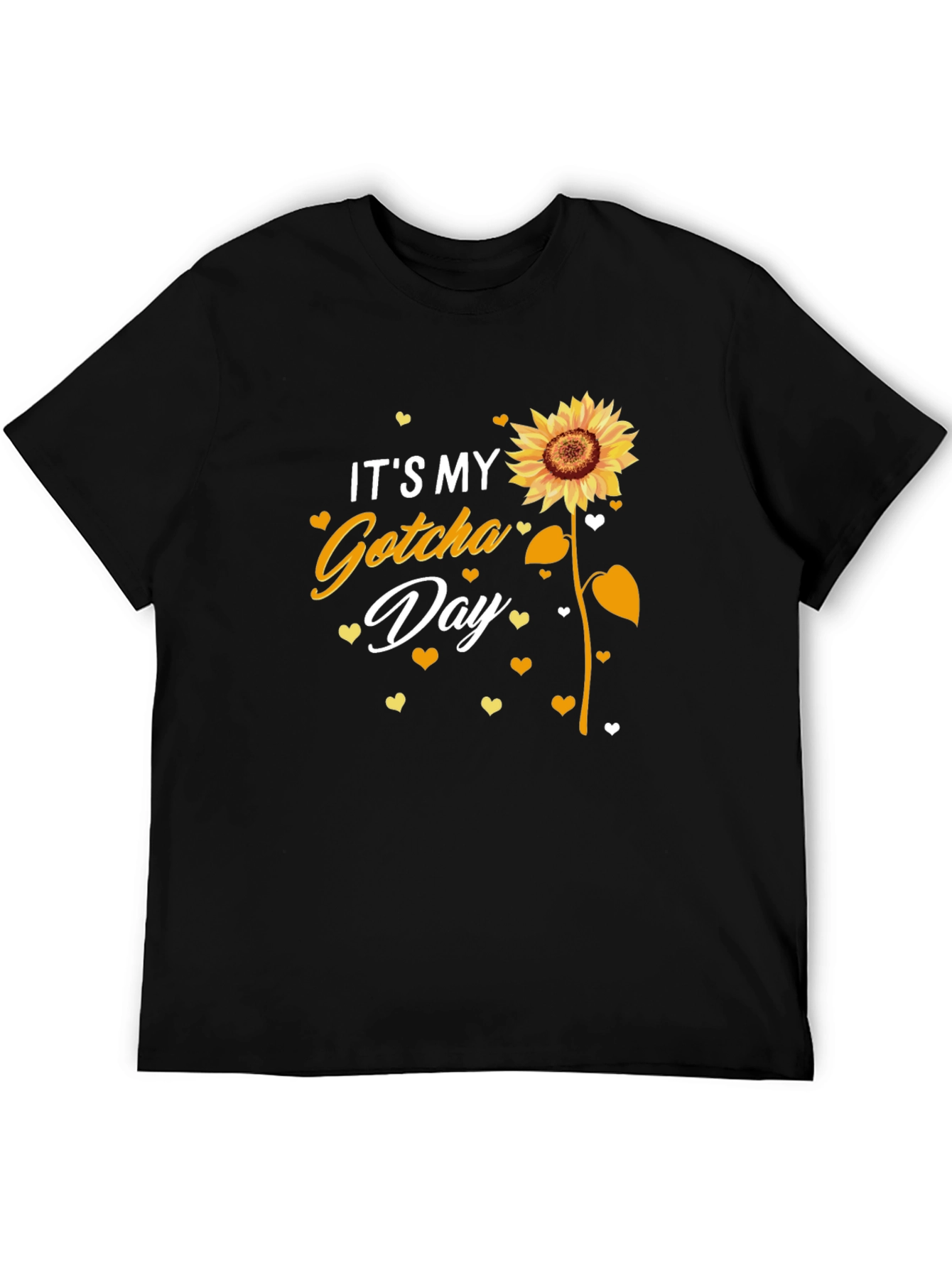 Its My Gotcha Day Sunflower Graphic Tee