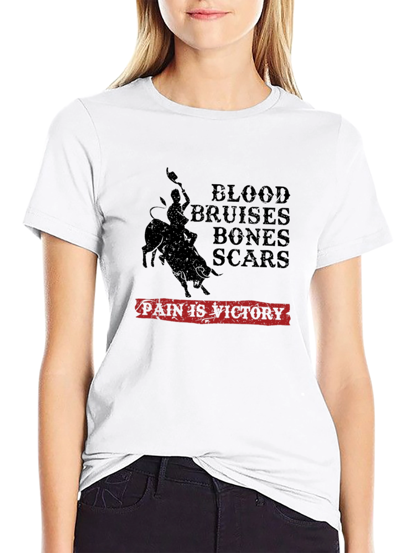 Blood Bruises Bones Scars T-Shirt