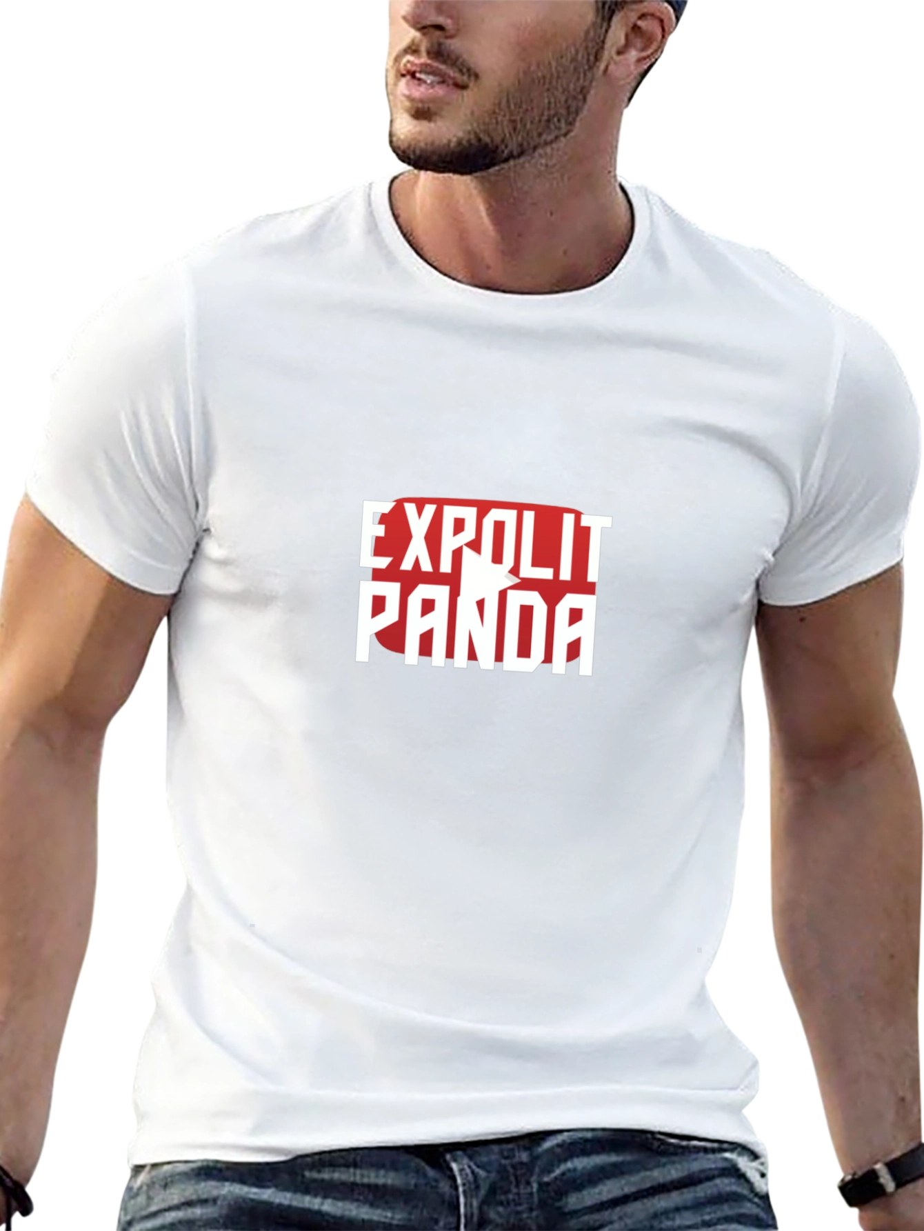 Exploit Panda Black T-Shirt