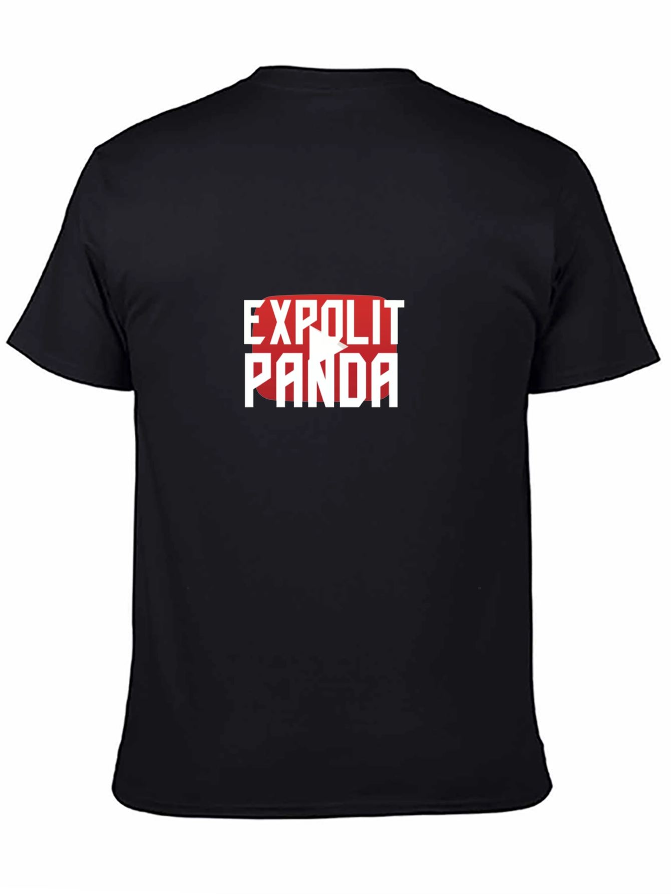 Exploit Panda Black T-Shirt