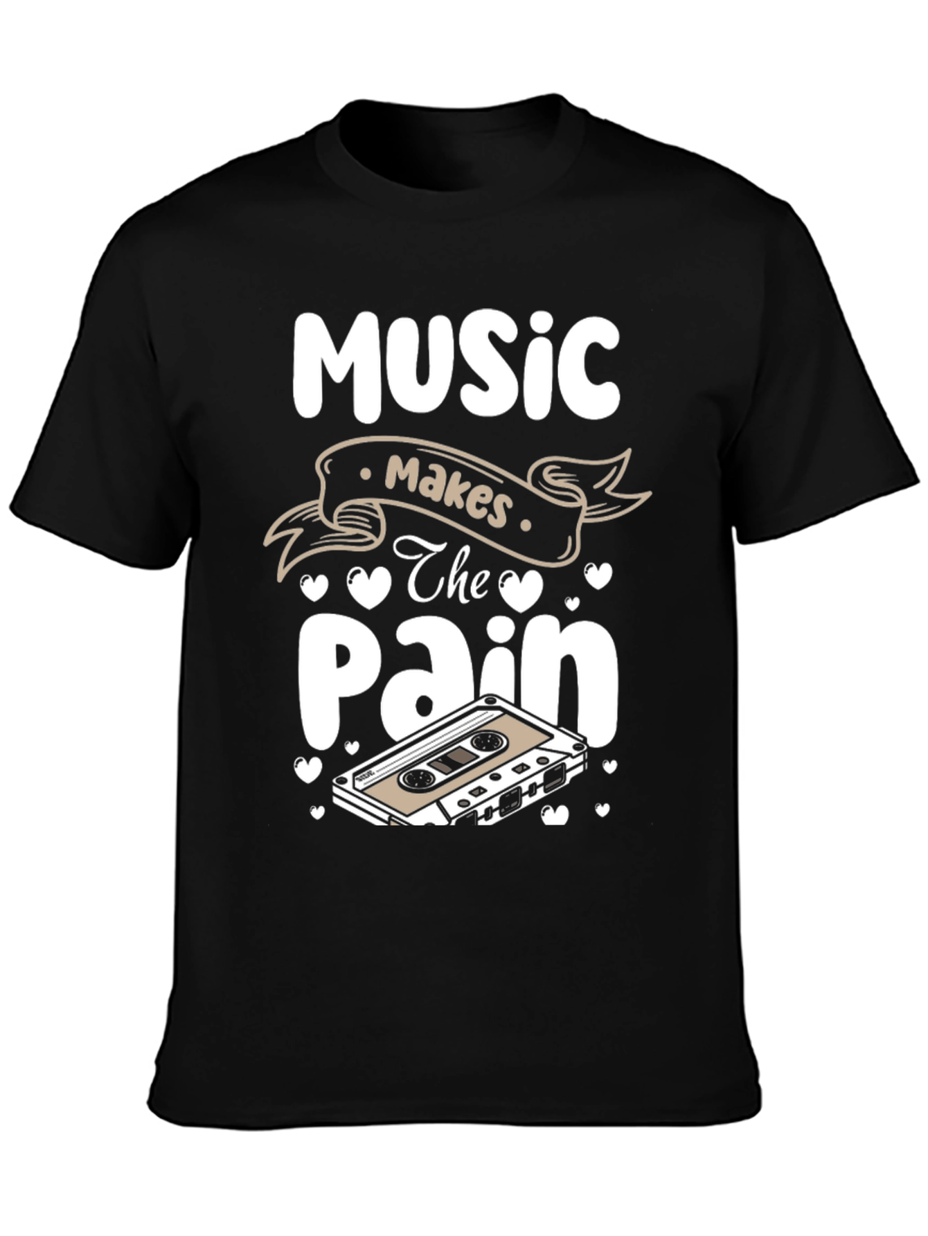 Music Makes The Pain Away T-Shirt