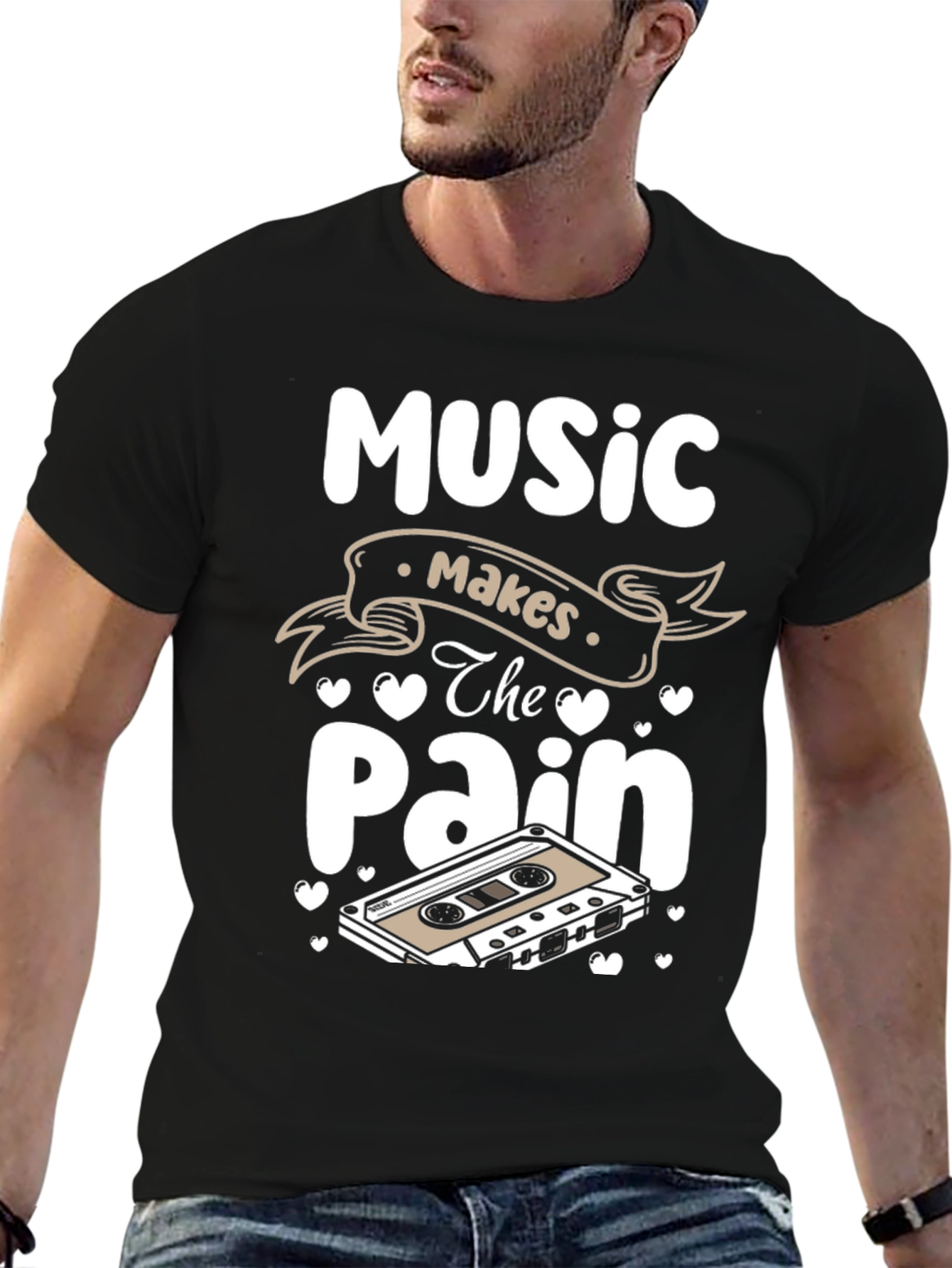 Music Makes The Pain Away T-Shirt