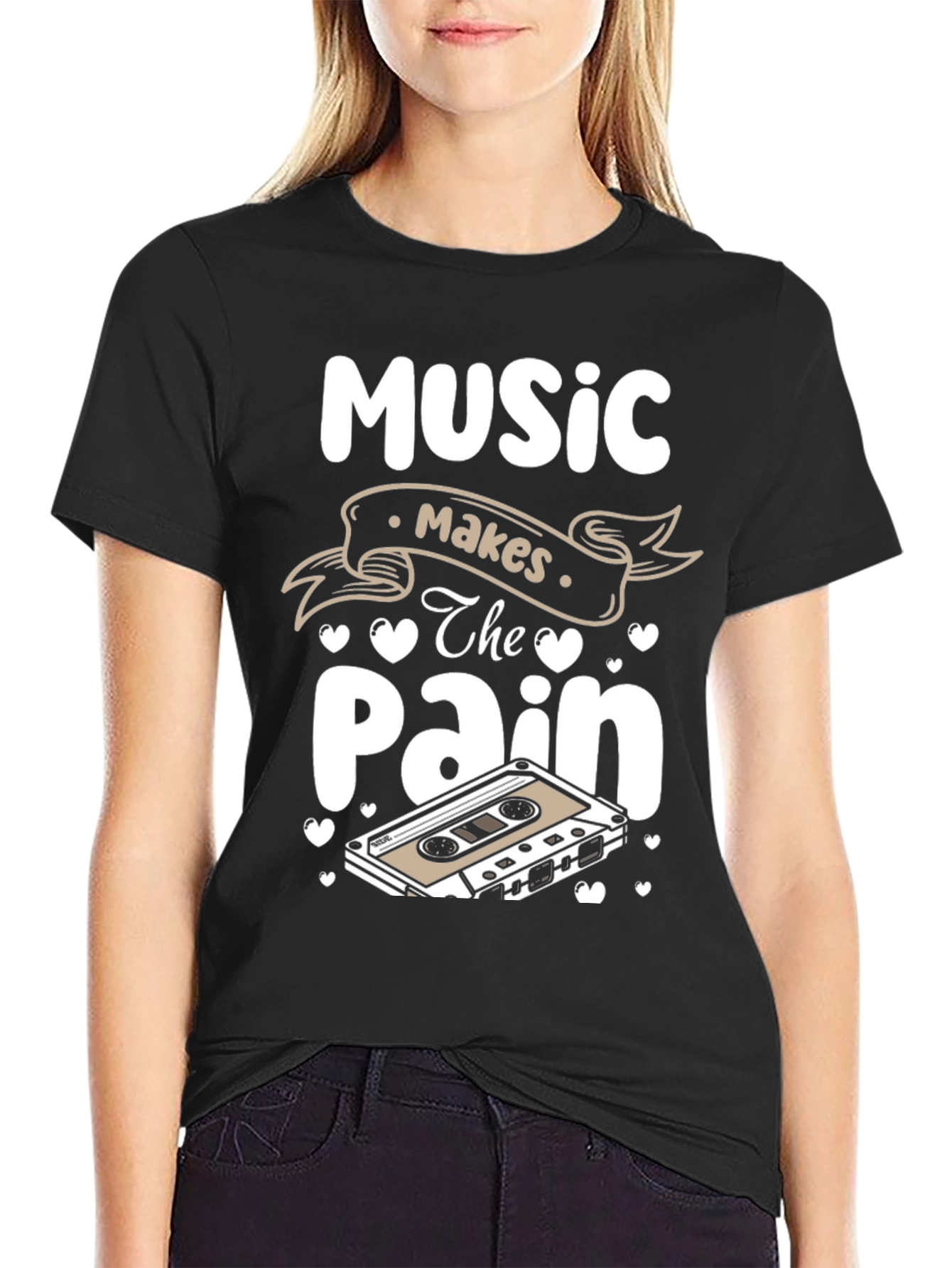 Music Makes The Pain Away T-Shirt