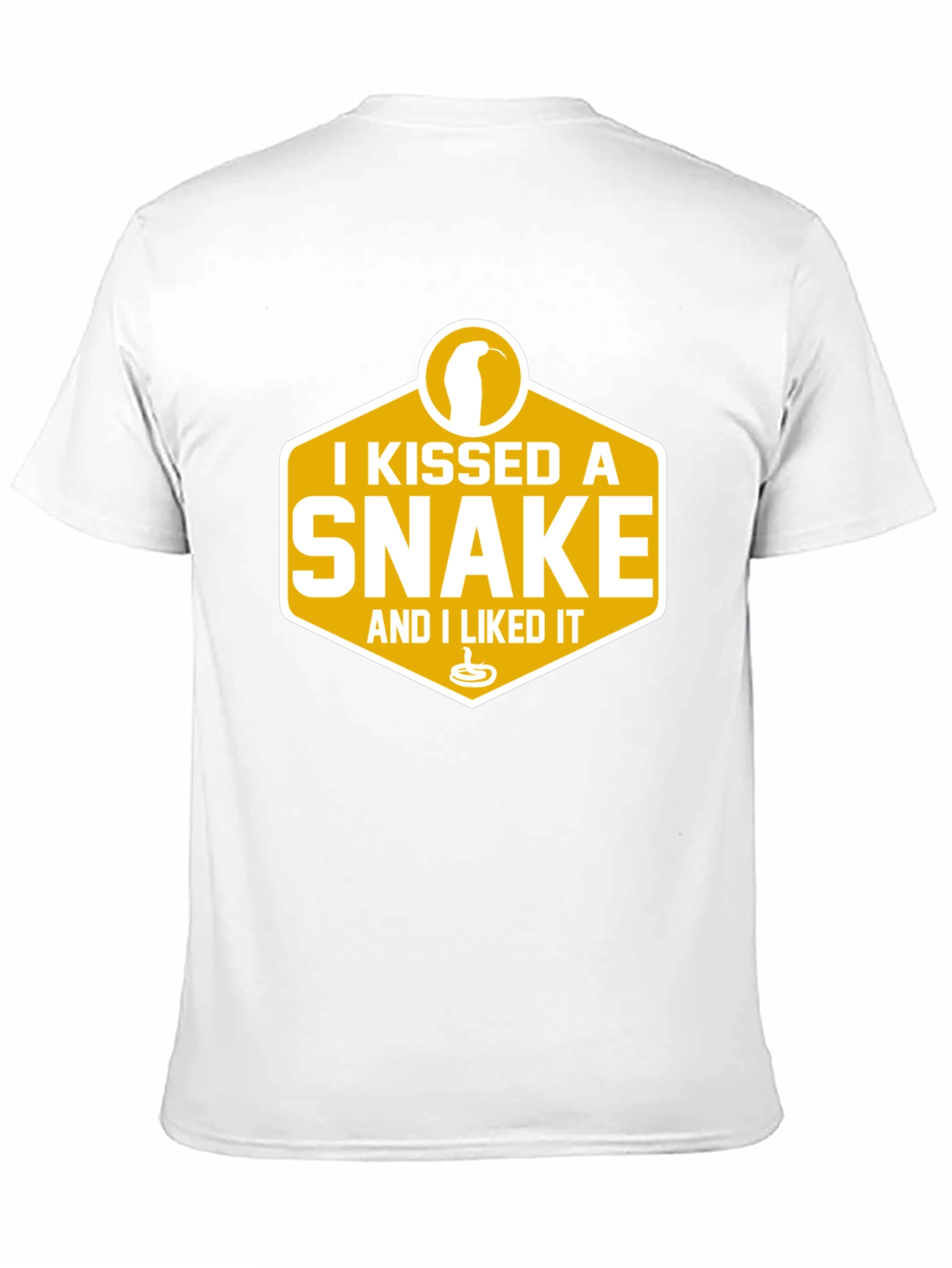 I Kissed A Snake T-Shirt - Funny Graphic Tee