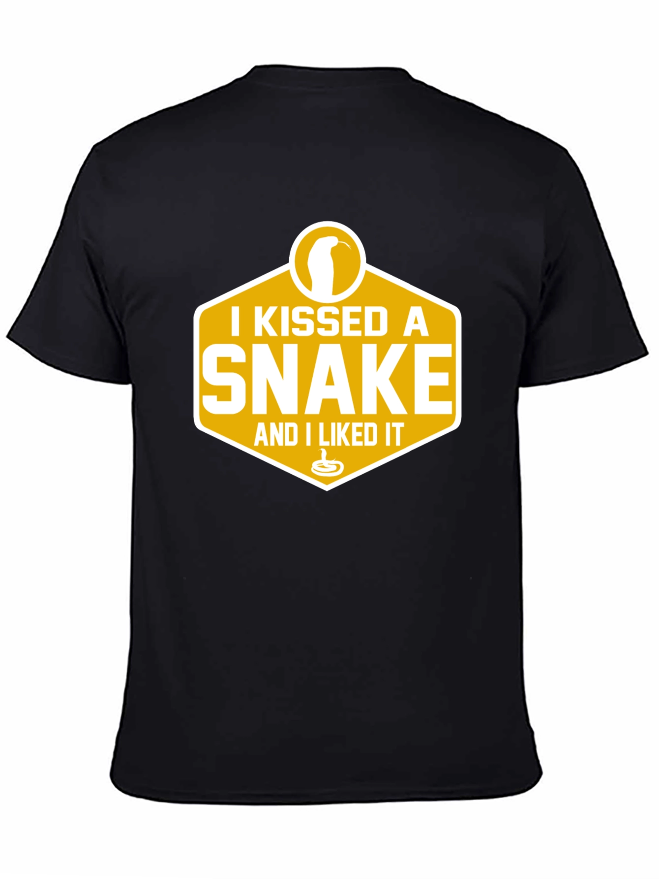 I Kissed A Snake T-Shirt - Funny Graphic Tee