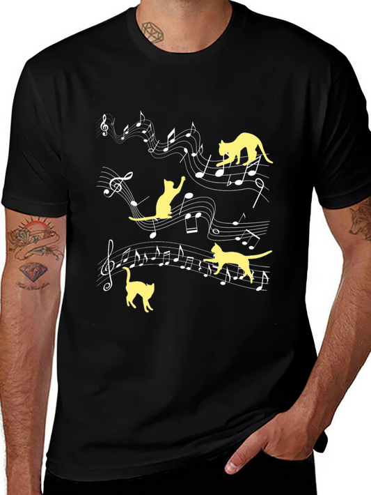 Cats on Staff T-Shirt