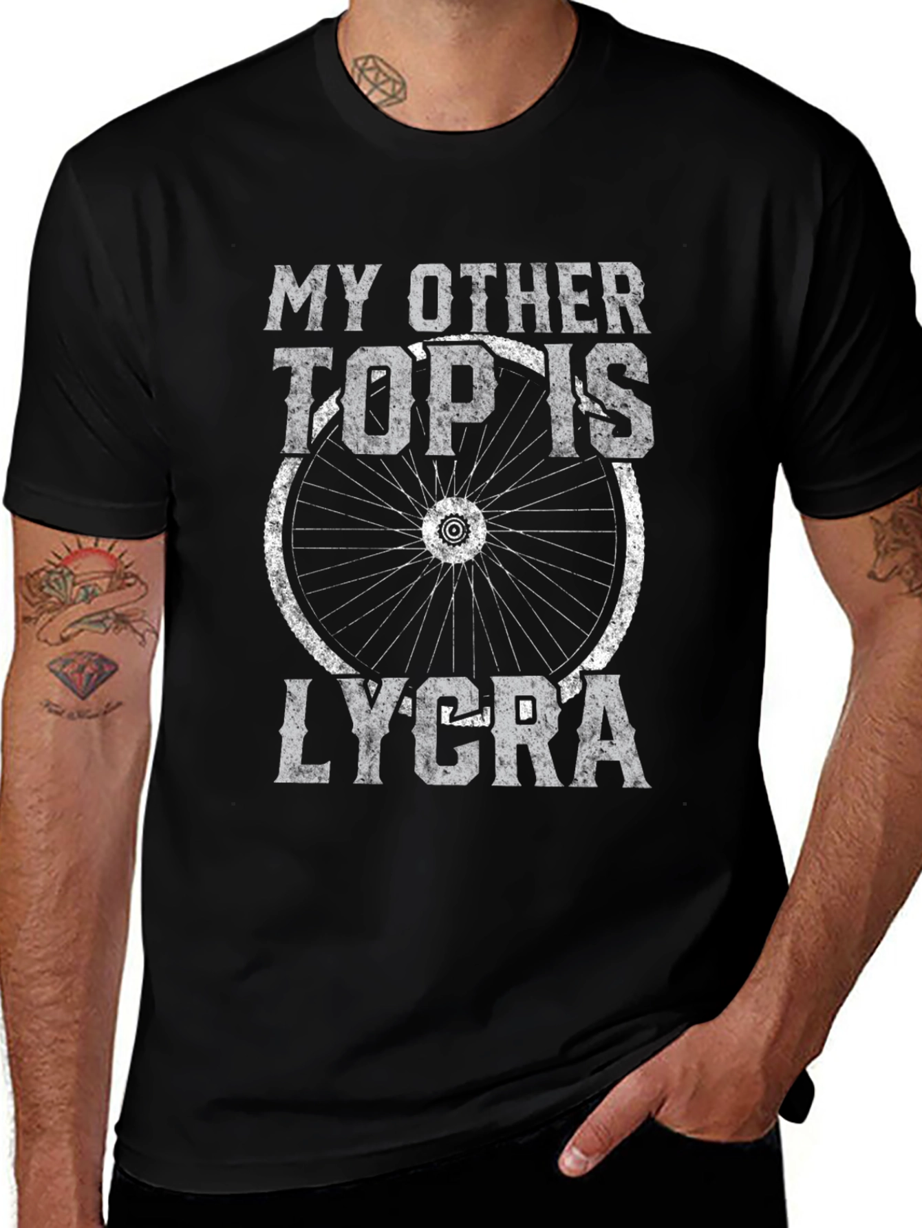 My Other Top Is Lycra Cycling T-Shirt