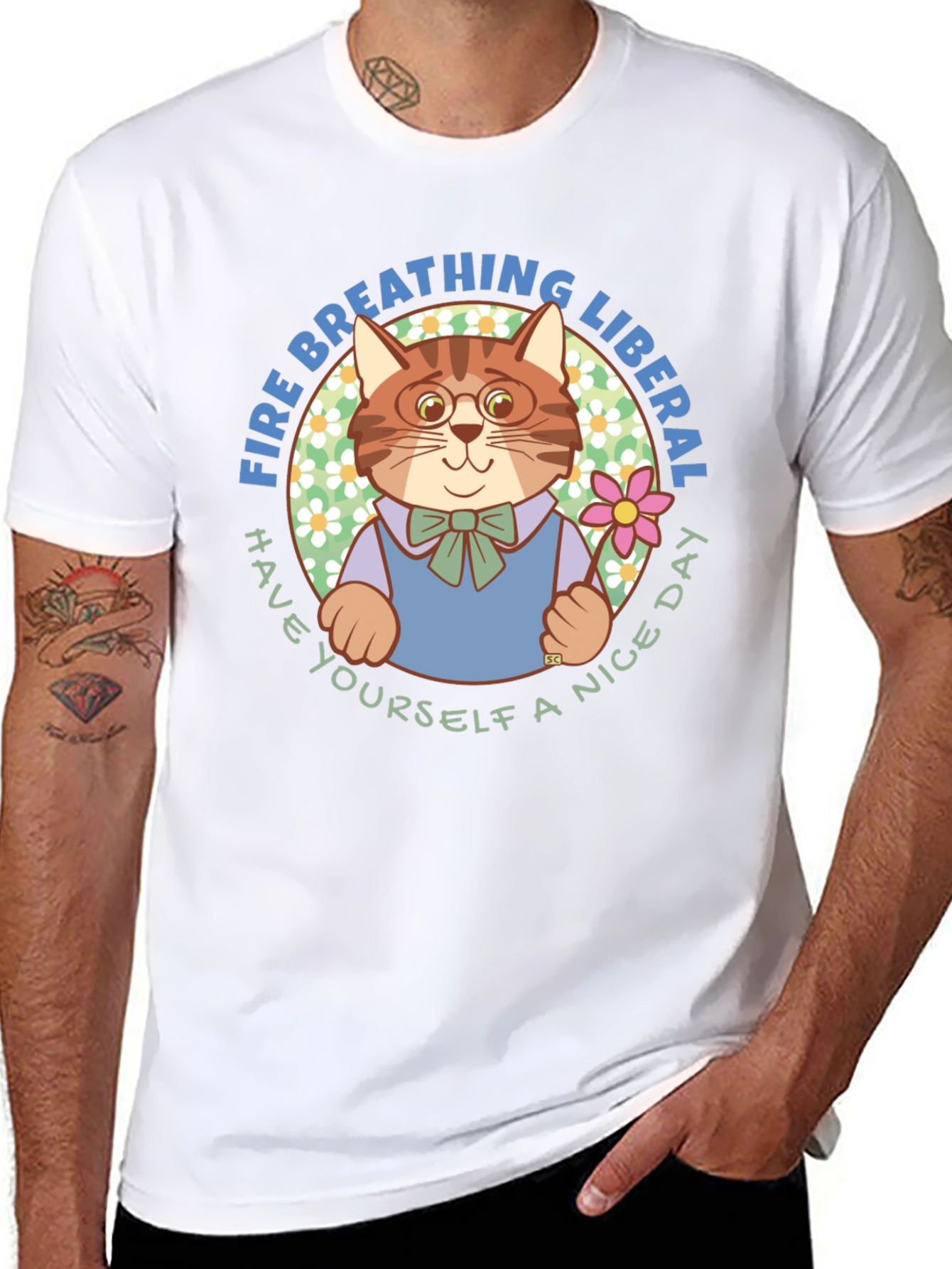 Fire Breathing Liberal T-Shirt