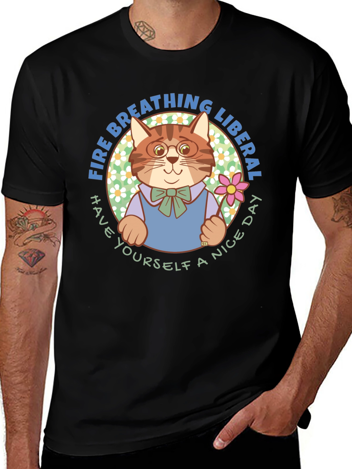 Fire Breathing Liberal T-Shirt