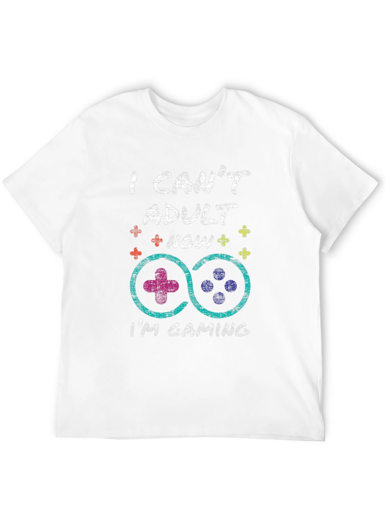 Funny Gaming T-Shirt: I Cant Adult Now Im Gaming