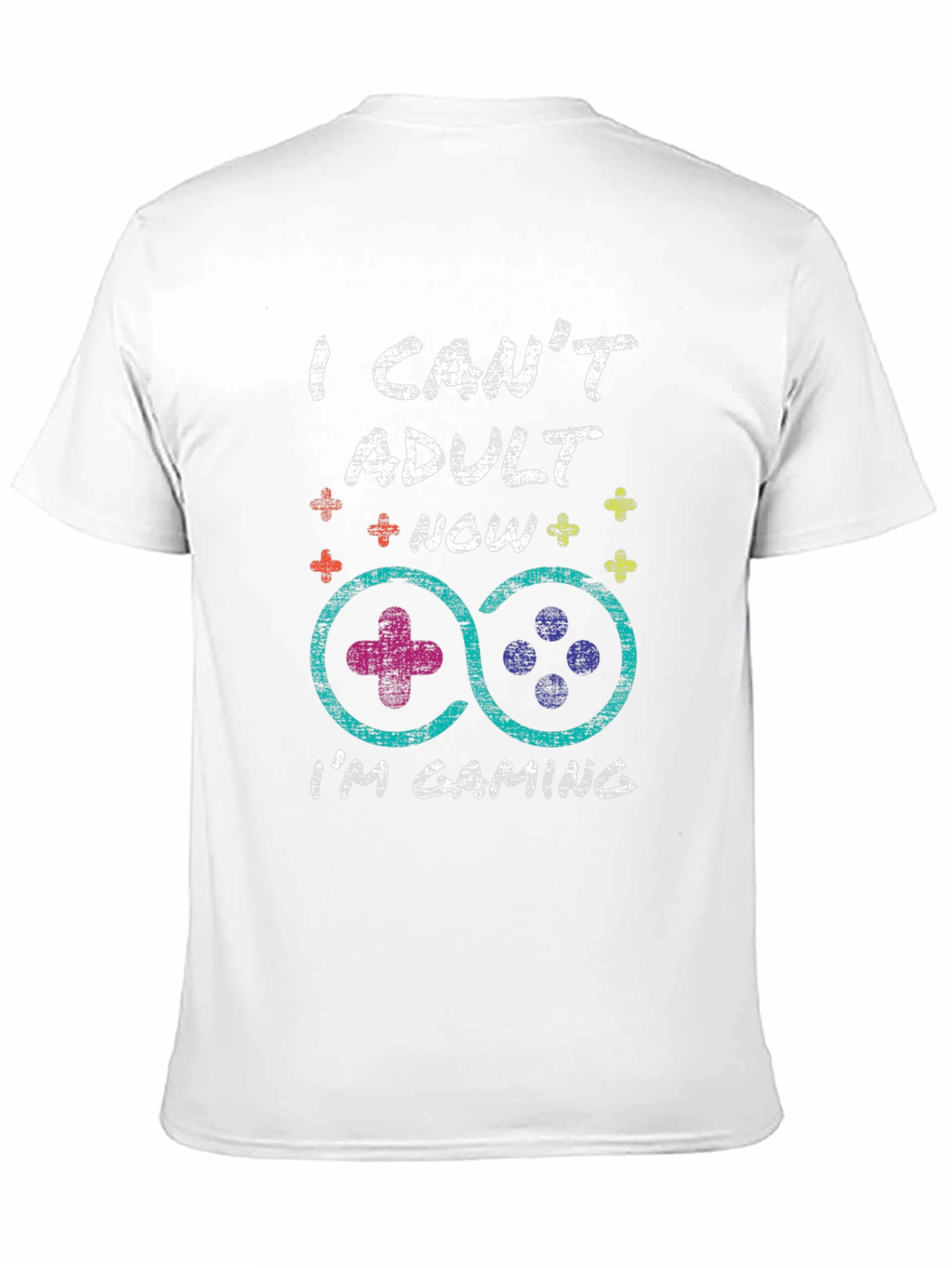 Funny Gaming T-Shirt: I Cant Adult Now Im Gaming