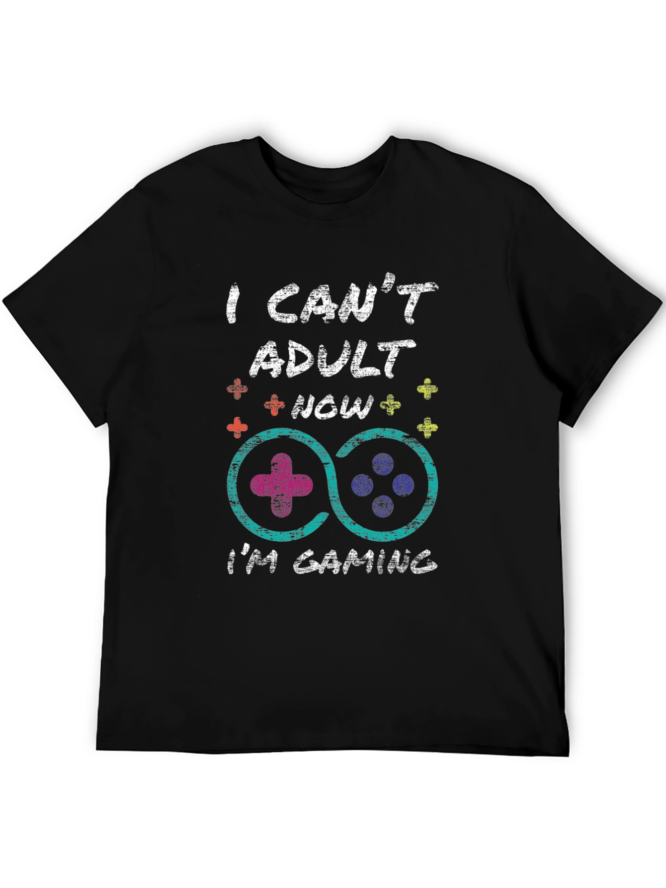Funny Gaming T-Shirt: I Cant Adult Now Im Gaming