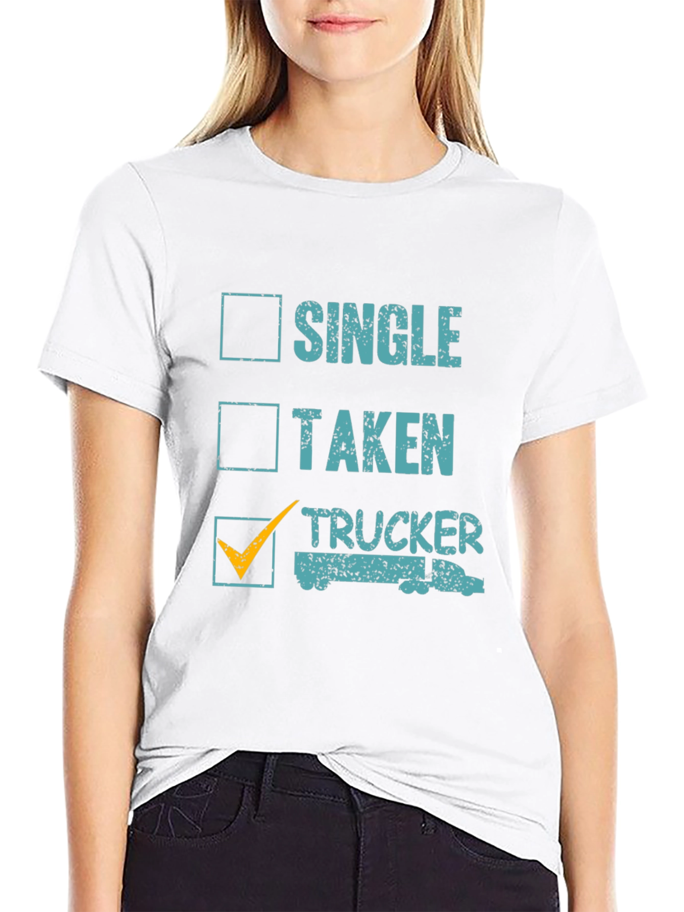 Trucker Life T-Shirt - Single Taken Trucker Tee