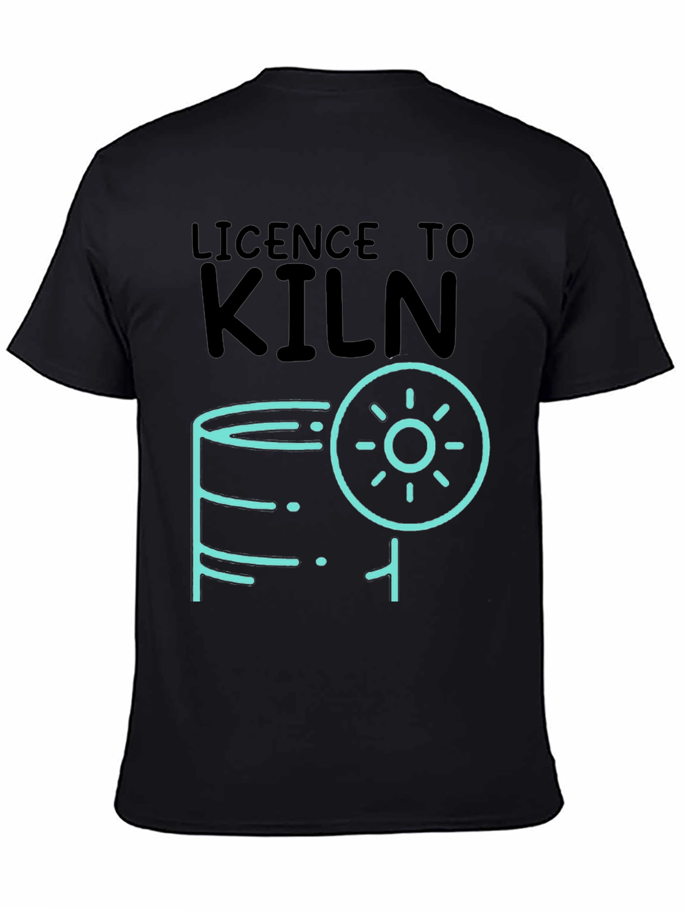 Licence to Kiln Graphic T-Shirt - Pottery Lover Tee