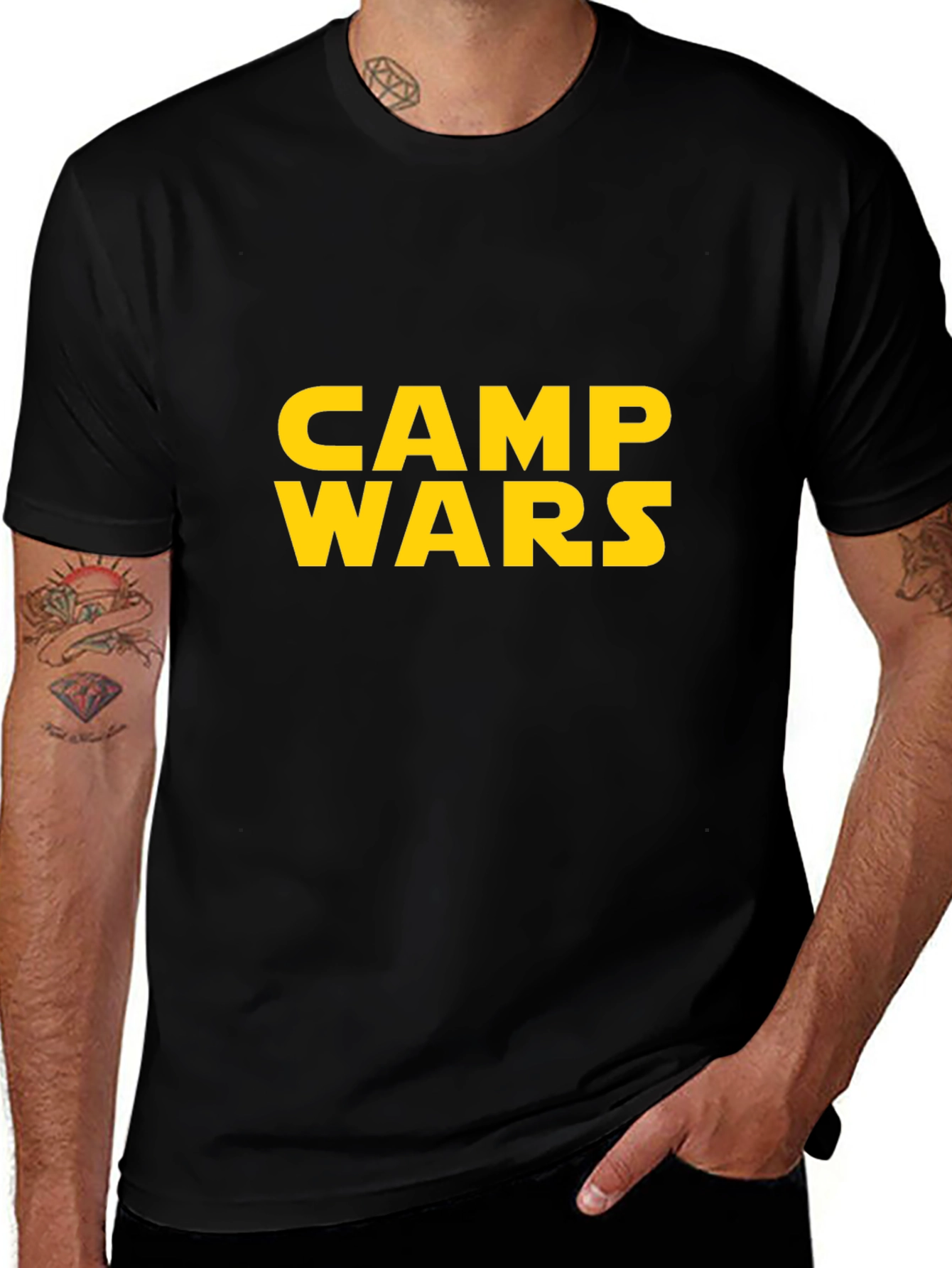 Camp Wars Graphic T-Shirt