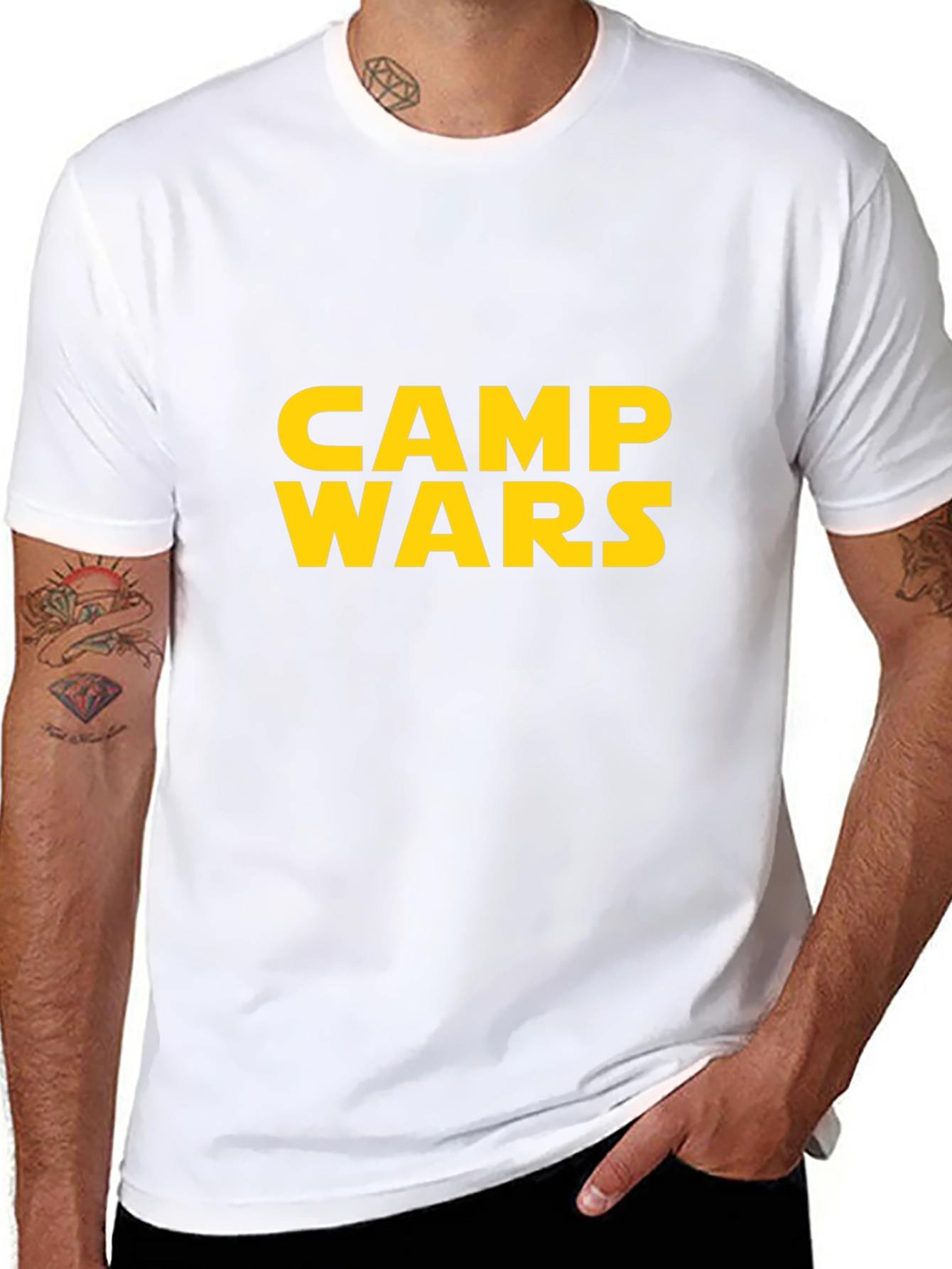 Camp Wars Graphic T-Shirt