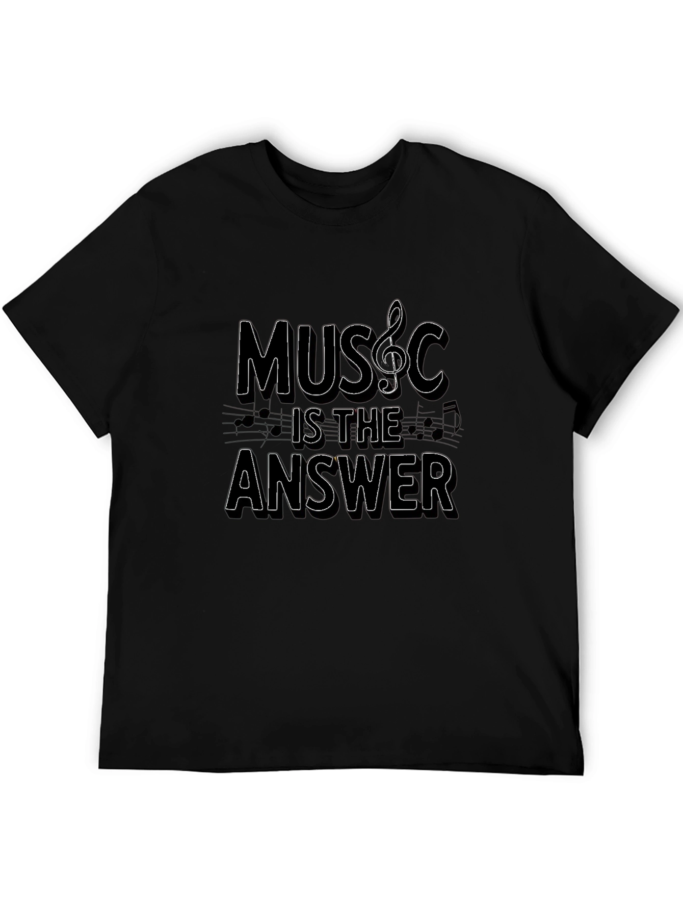 Music is the Answer Graphic Tee
