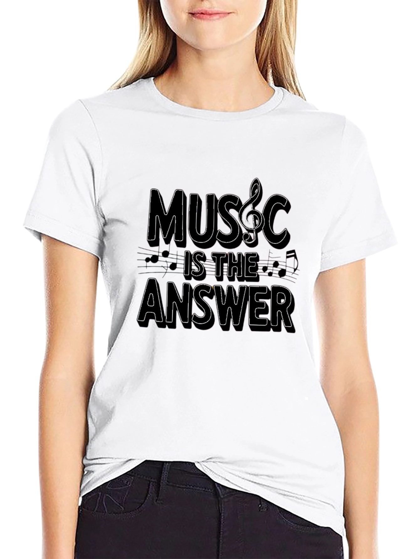 Music is the Answer Graphic Tee