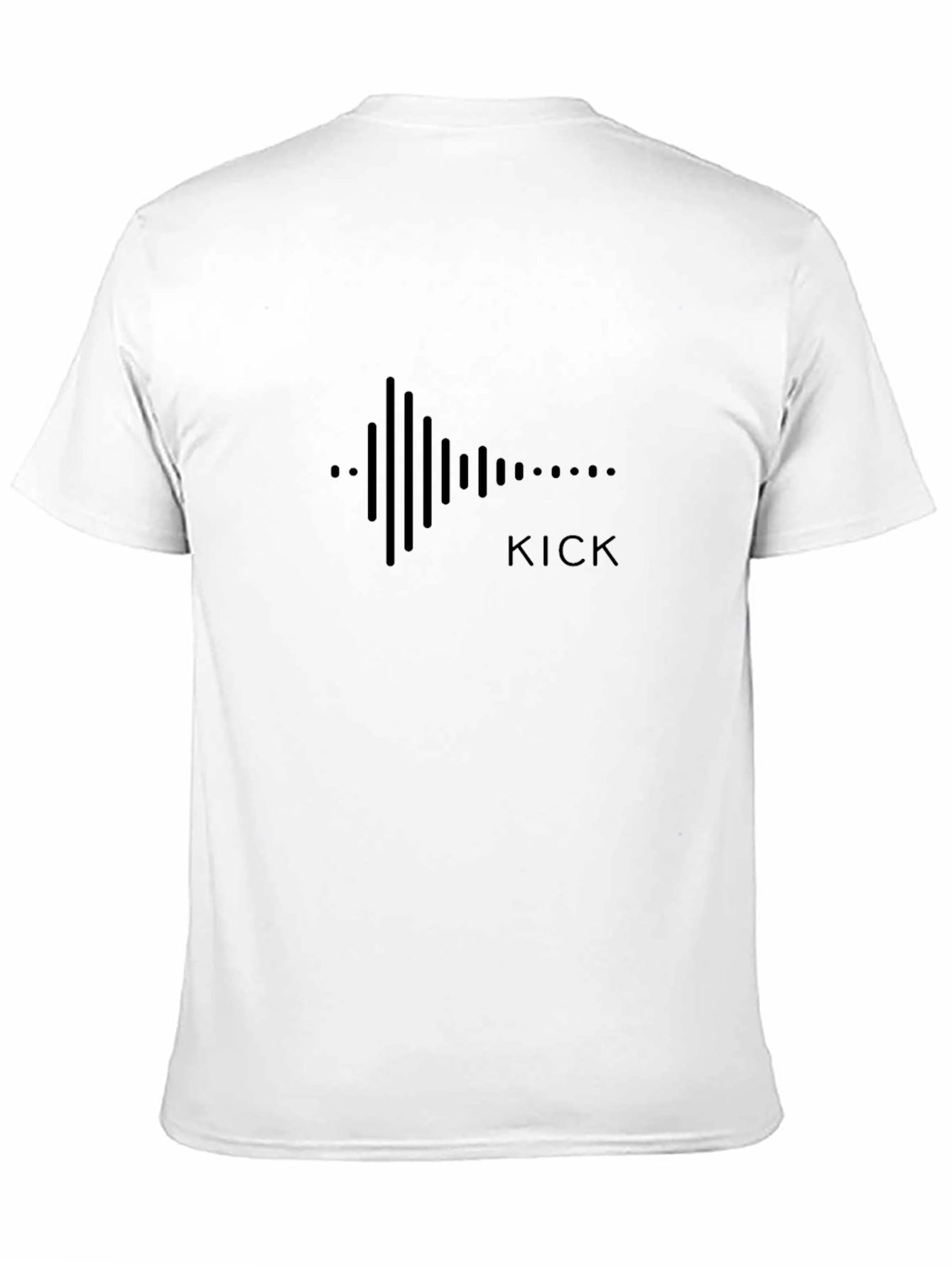 Black Kick Graphic Tee - Music Production Shirt