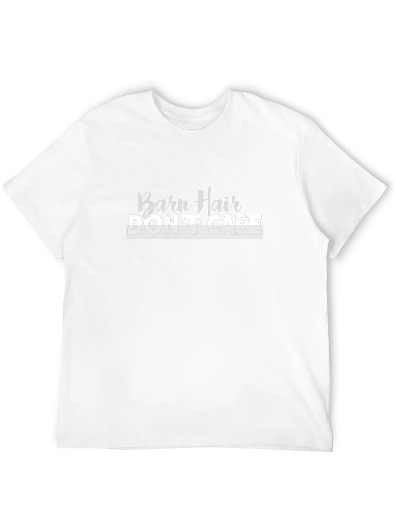 Barn Hair Dont Care Black T-Shirt