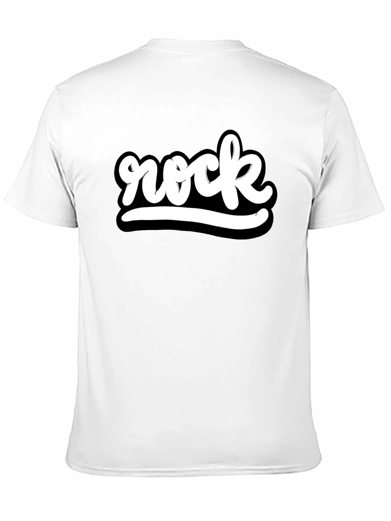 Rock Graphic Black T-Shirt