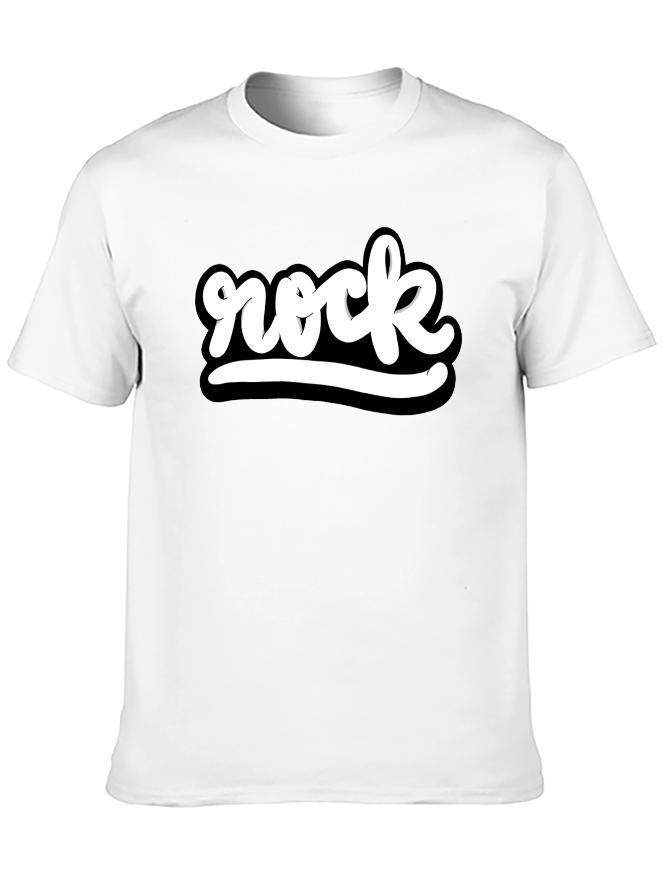 Rock Graphic Black T-Shirt