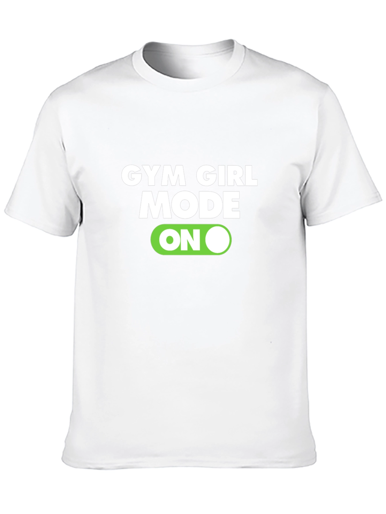 Gym Girl Mode On Graphic T-Shirt - Black