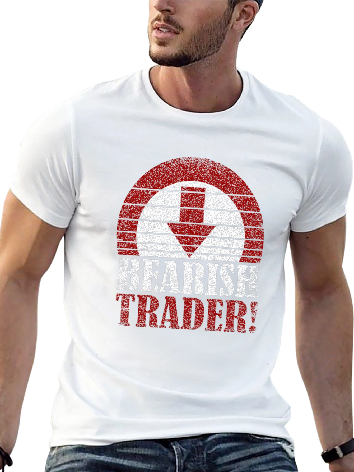 Bearish Trader Graphic T-Shirt - Short Sleeve
