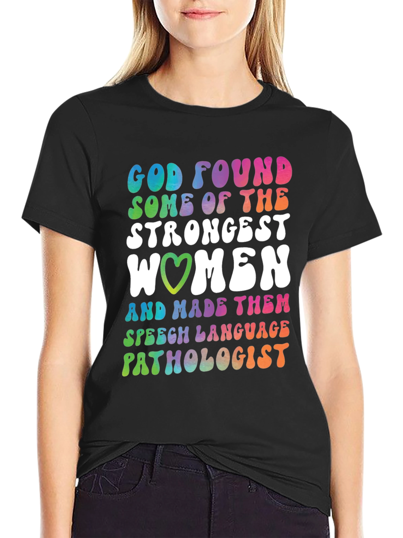 Strongest Women Speech Pathologist Graphic Tee