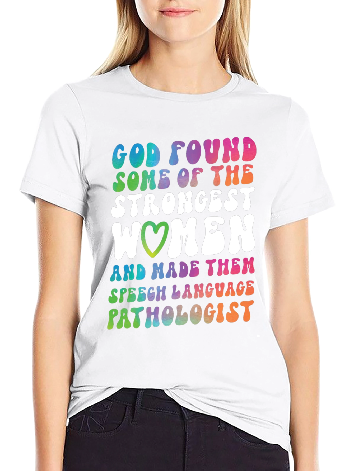 Strongest Women Speech Pathologist Graphic Tee