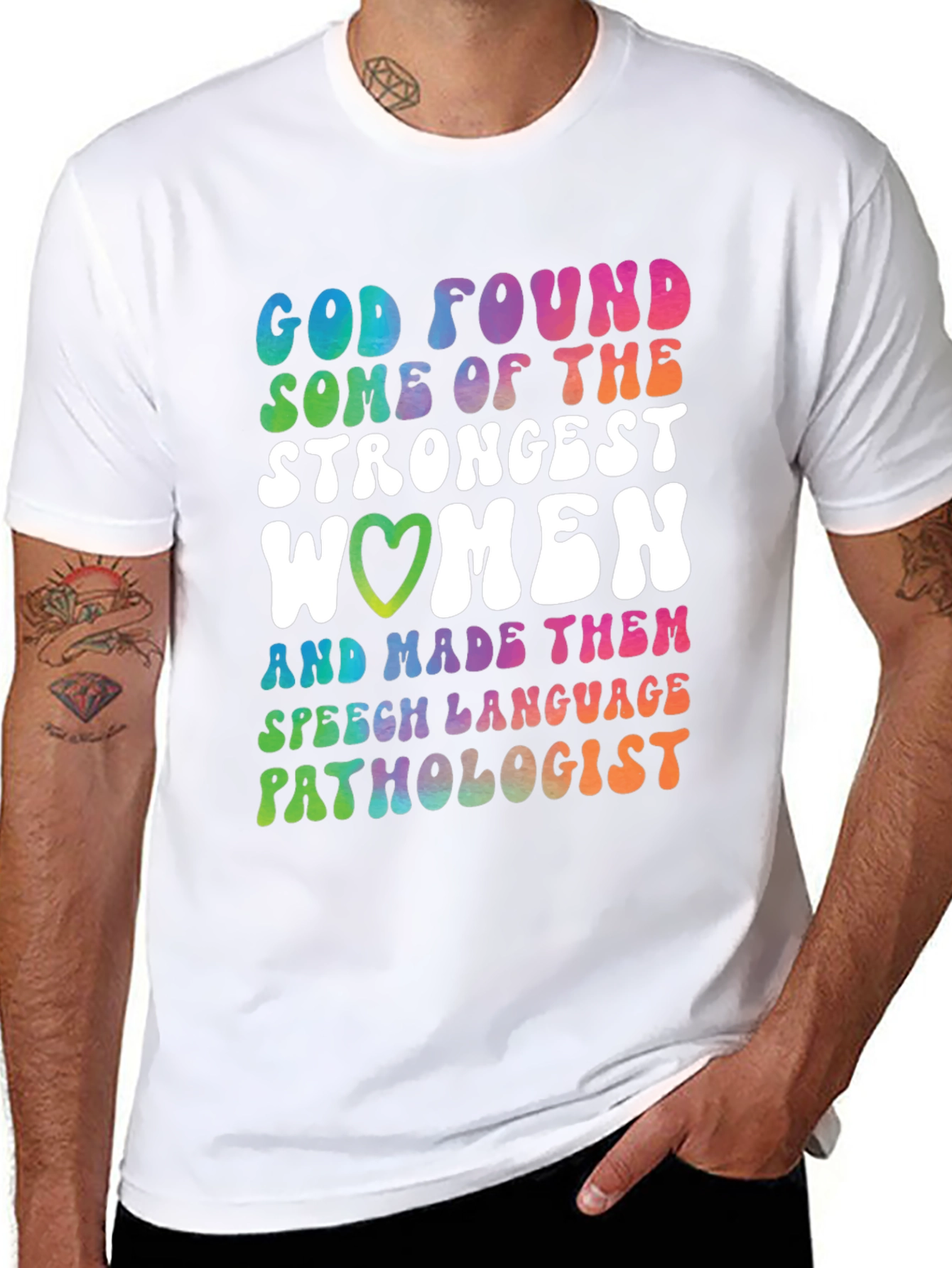 Strongest Women Speech Pathologist Graphic Tee