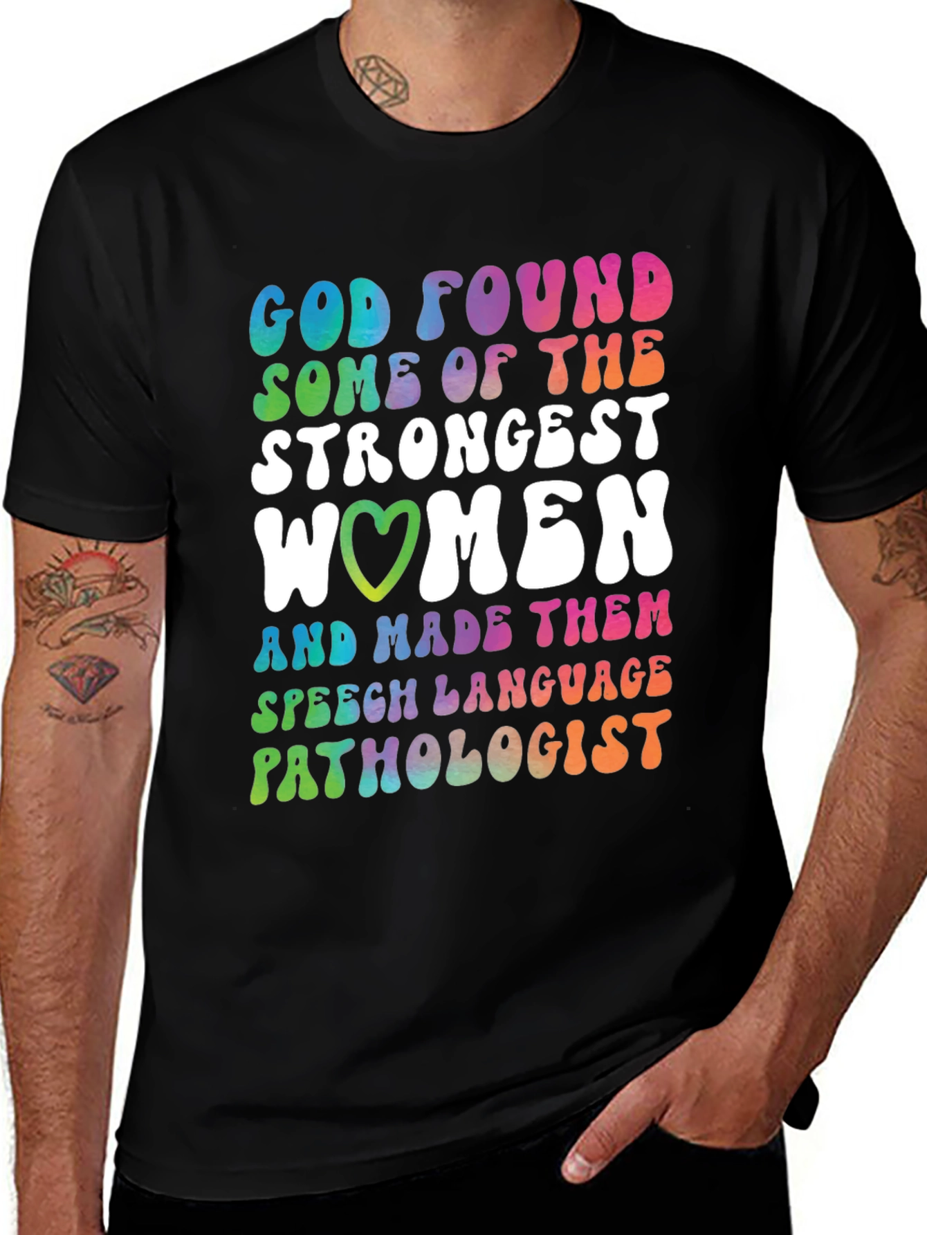 Strongest Women Speech Pathologist Graphic Tee