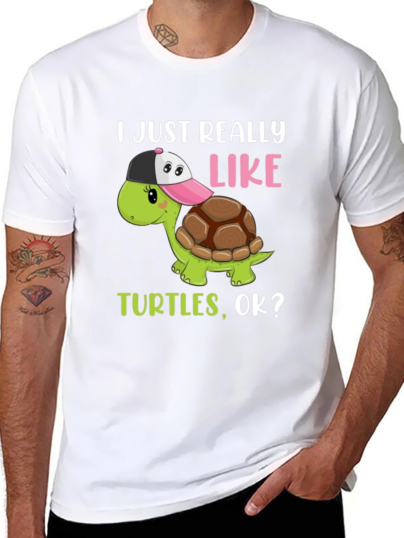 I Just Really Like Turtles T-Shirt