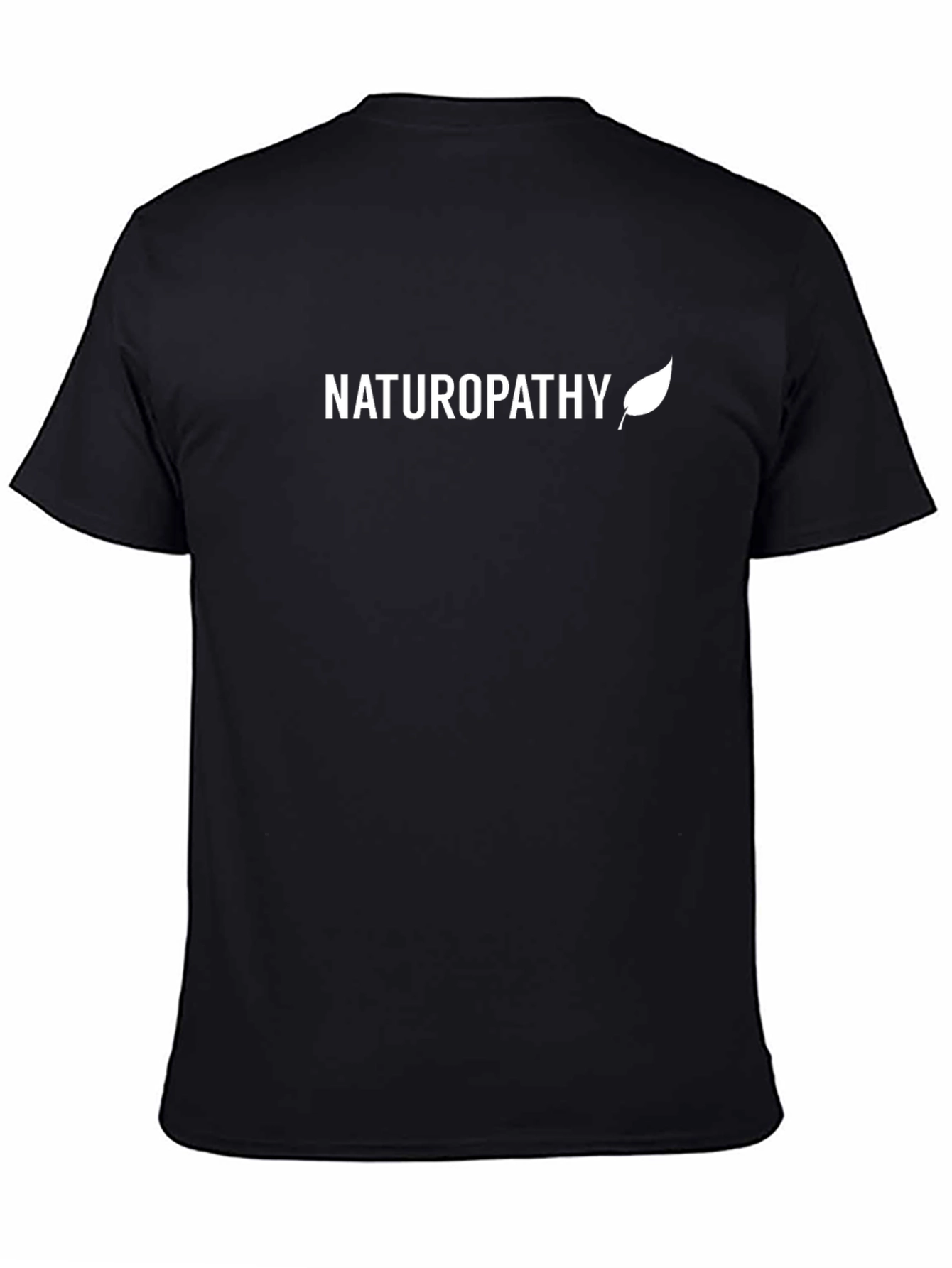 Naturopathy T-Shirt - Black Cotton Tee