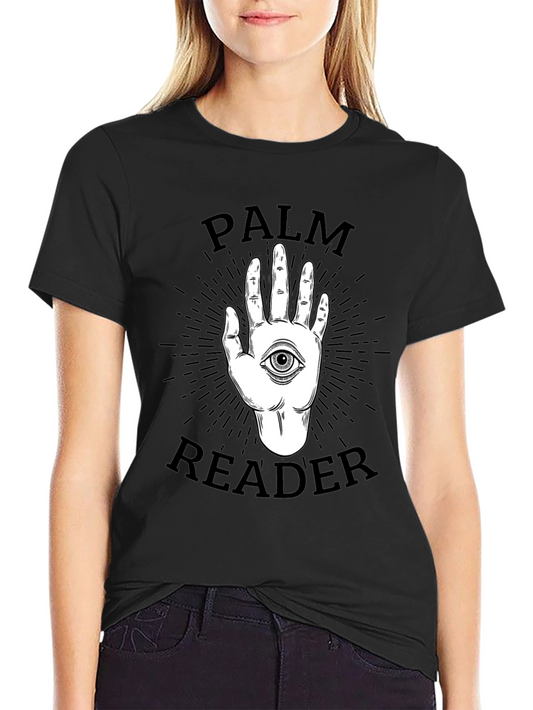 Palm Reader Graphic Tee - All Seeing Eye T-Shirt