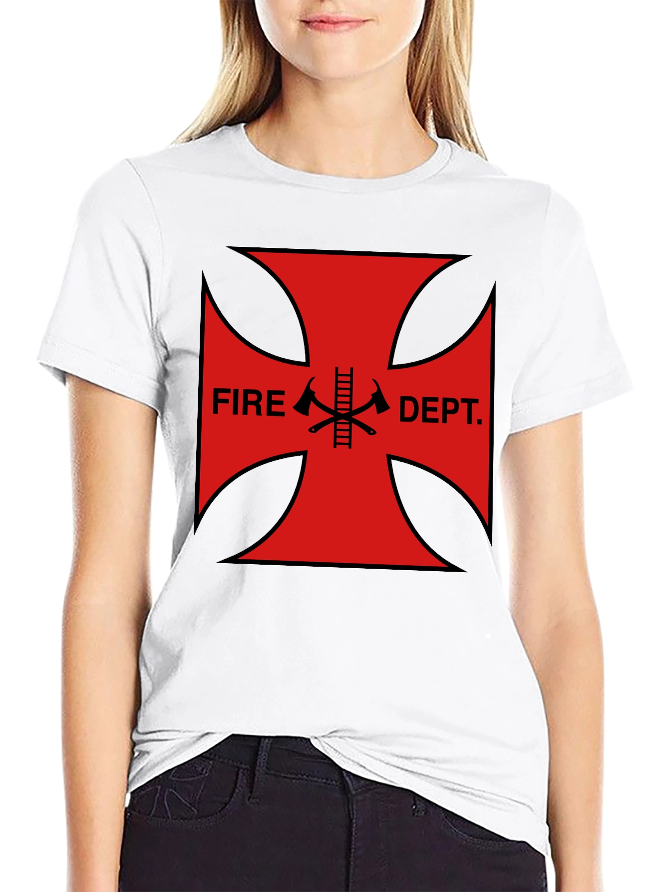 Fire Dept. Maltase Cross T-Shirt