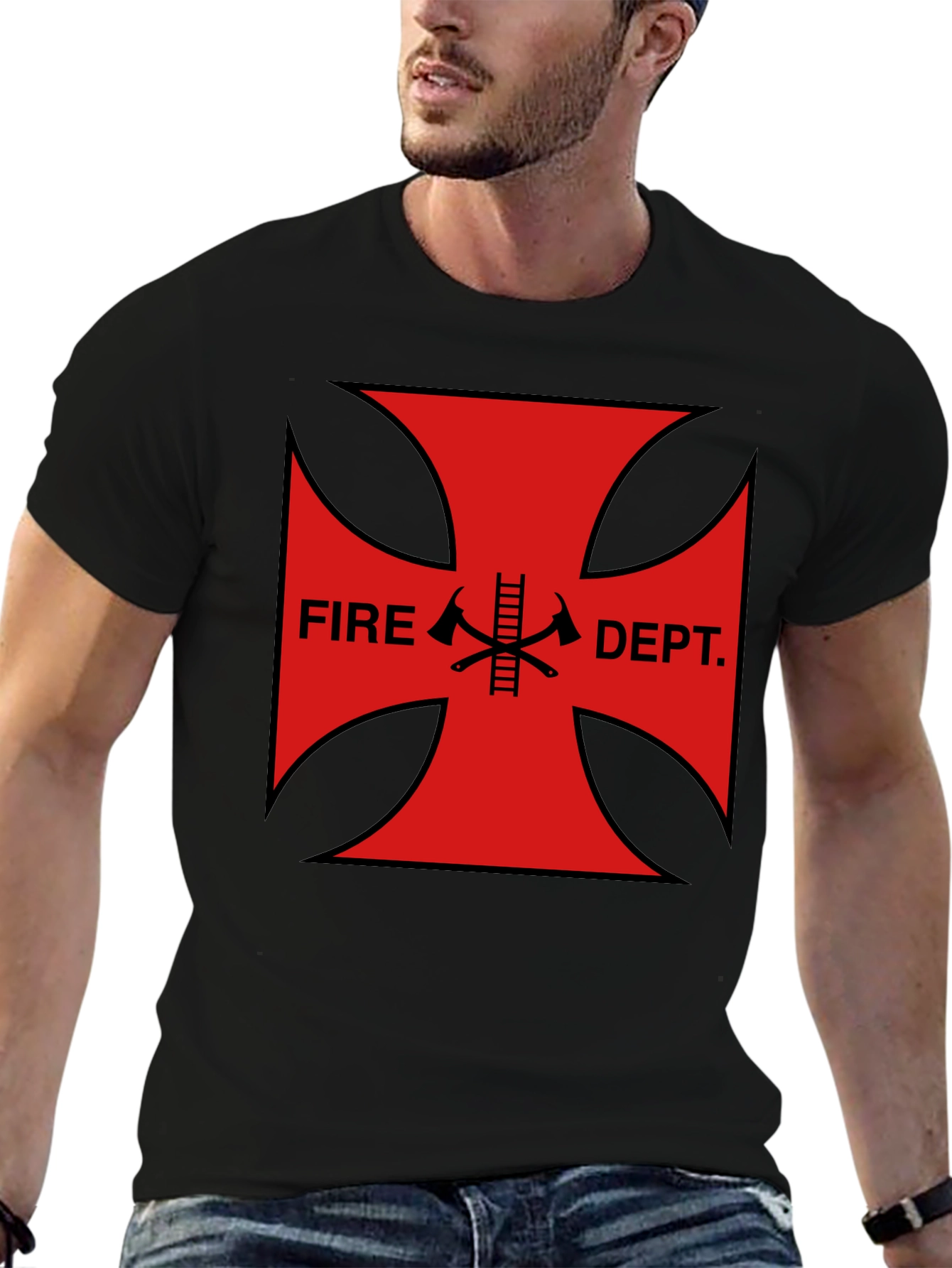 Fire Dept. Maltase Cross T-Shirt