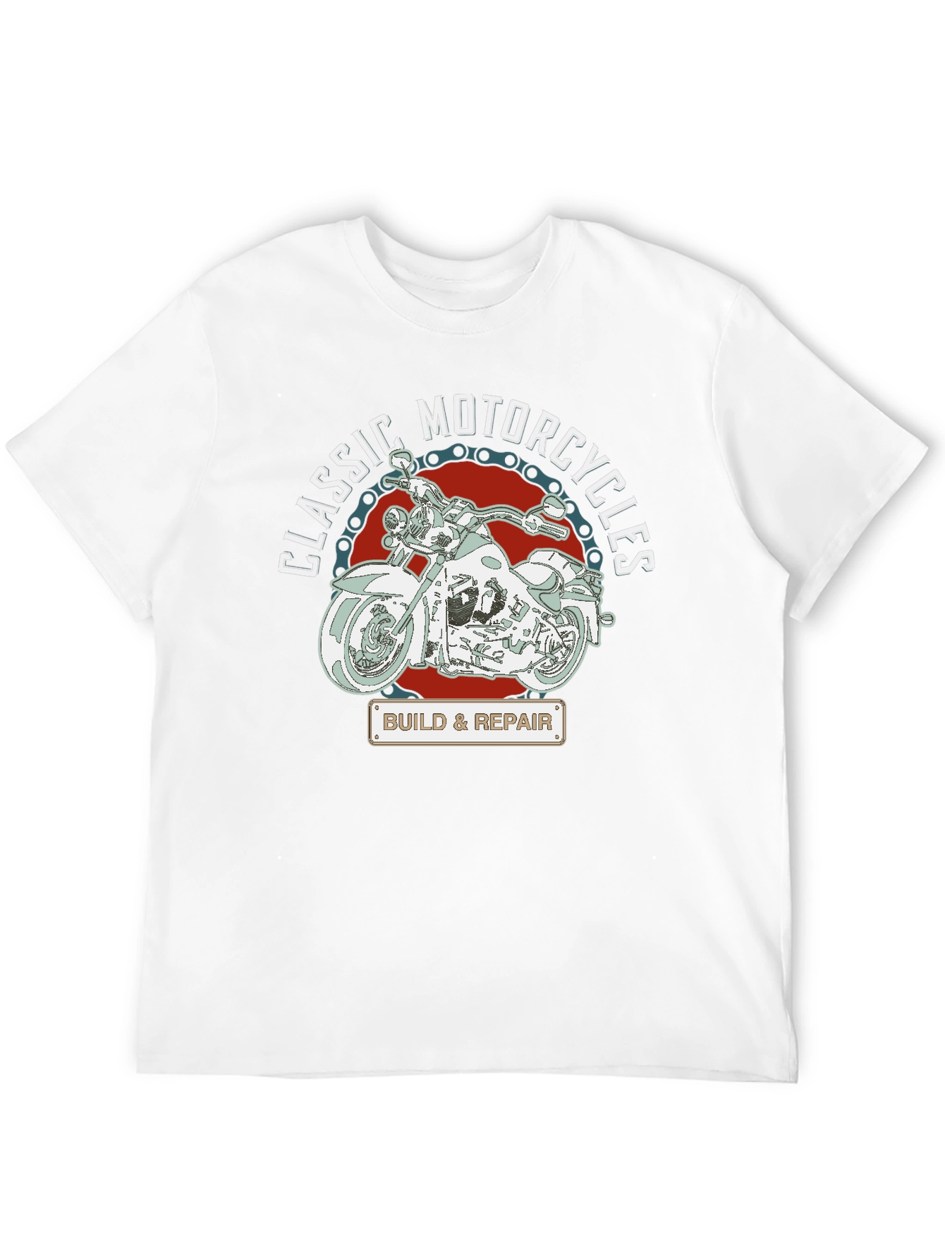 Classic Motorcycles Build & Repair T-Shirt