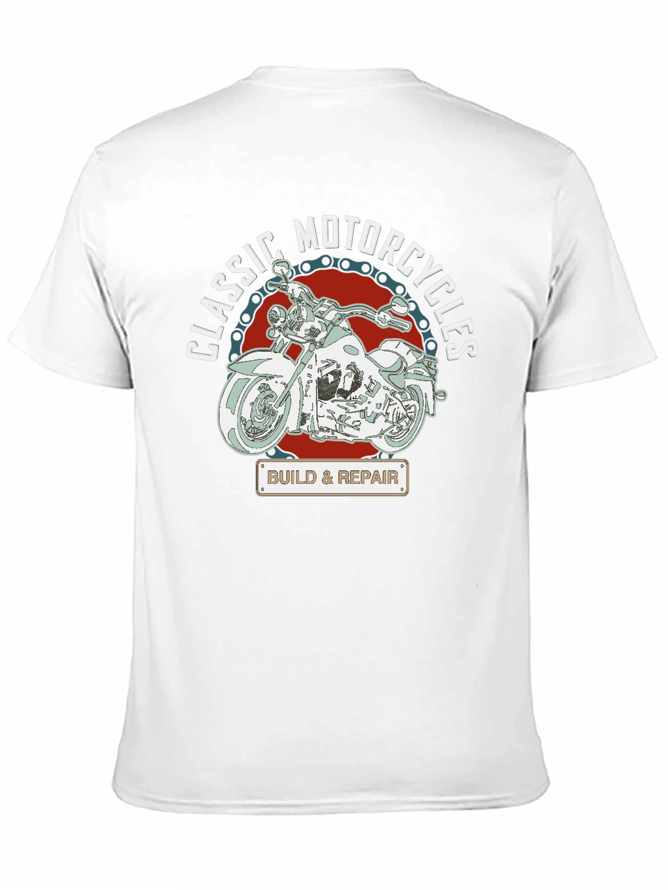 Classic Motorcycles Build & Repair T-Shirt