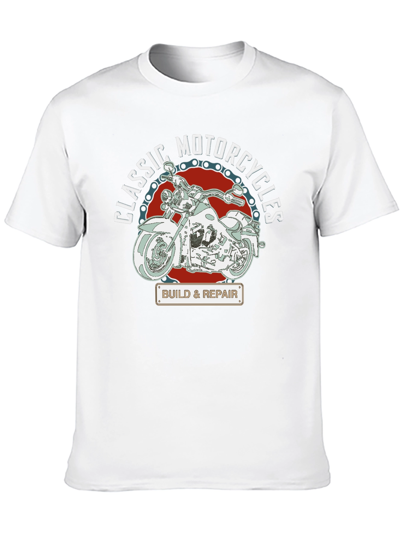 Classic Motorcycles Build & Repair T-Shirt