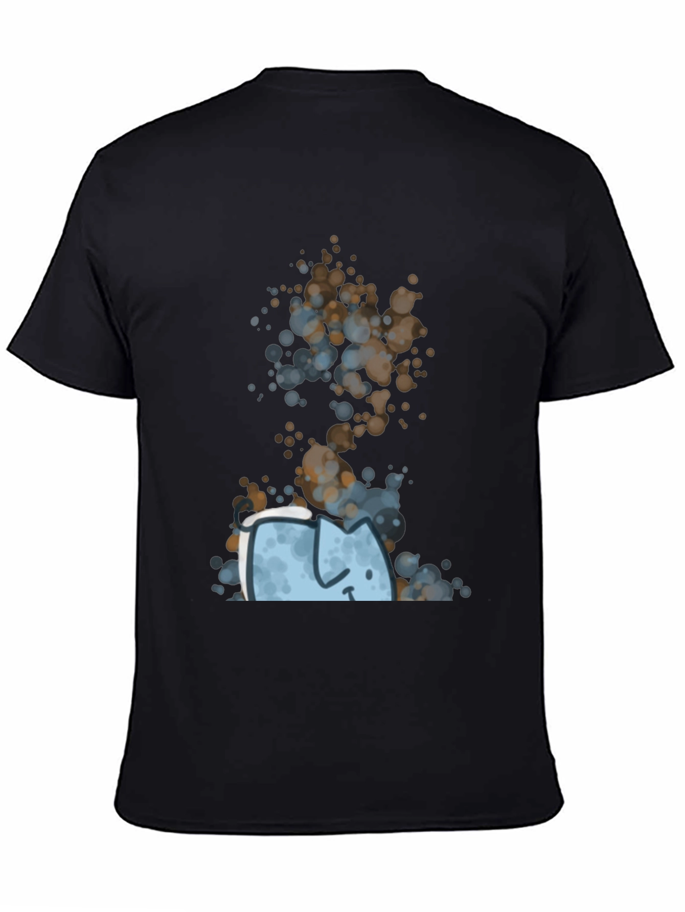 Abstract Cat Graphic Tee - Unique Style
